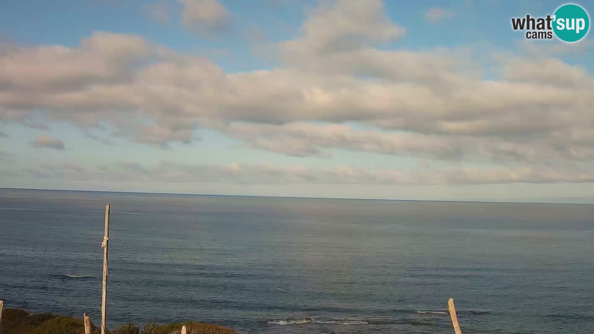 Cámara web en vivo Playa de Cala Pischina – Aglientu – Cerdeña