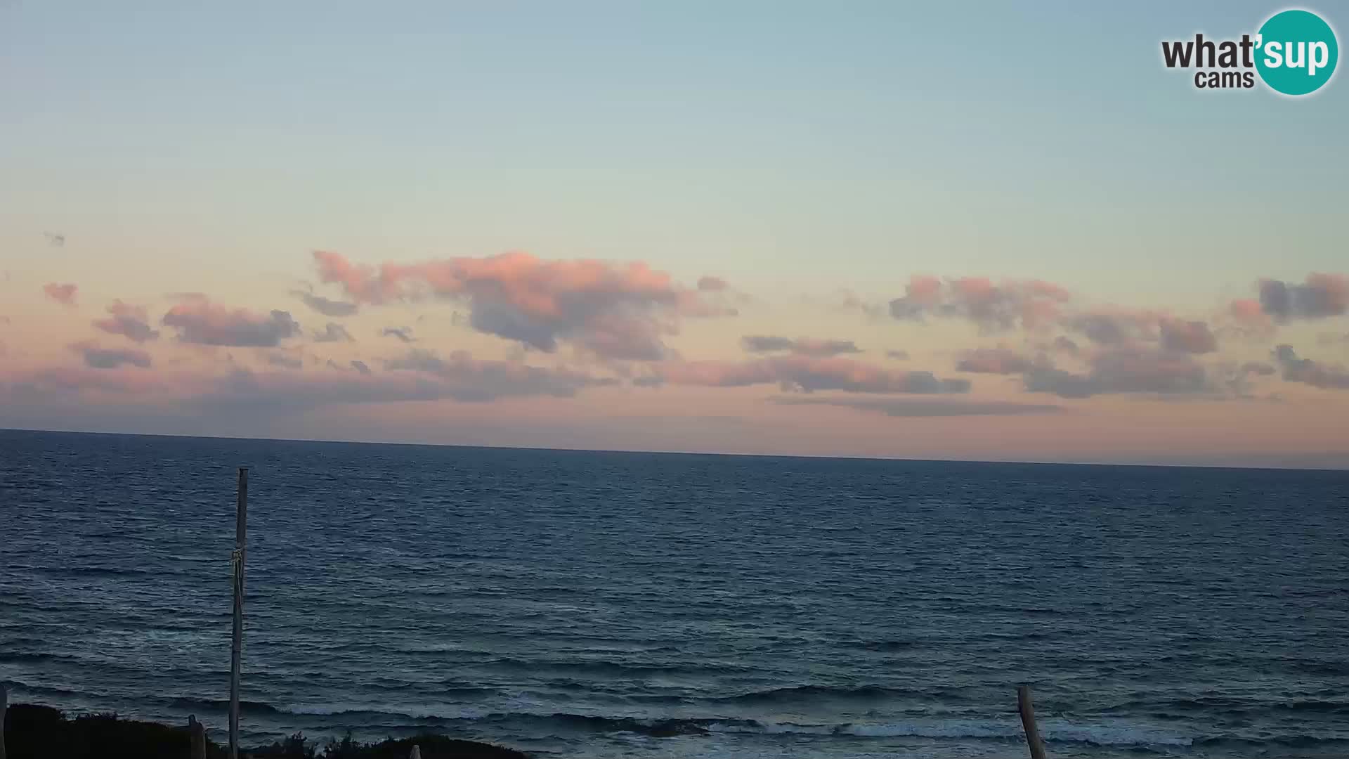 Cámara web en vivo Playa de Cala Pischina – Aglientu – Cerdeña