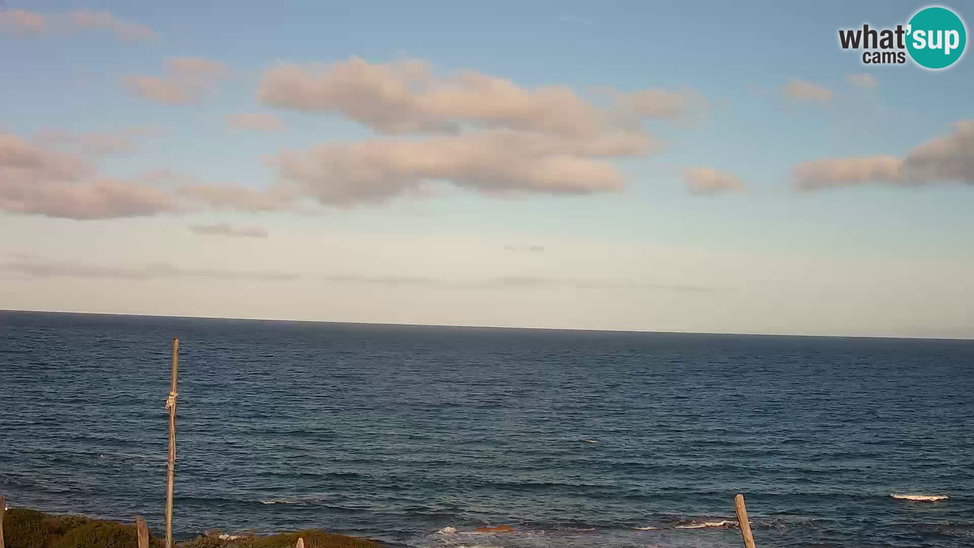 Live webcam Cala Pischina beach – Aglientu – Sardinia