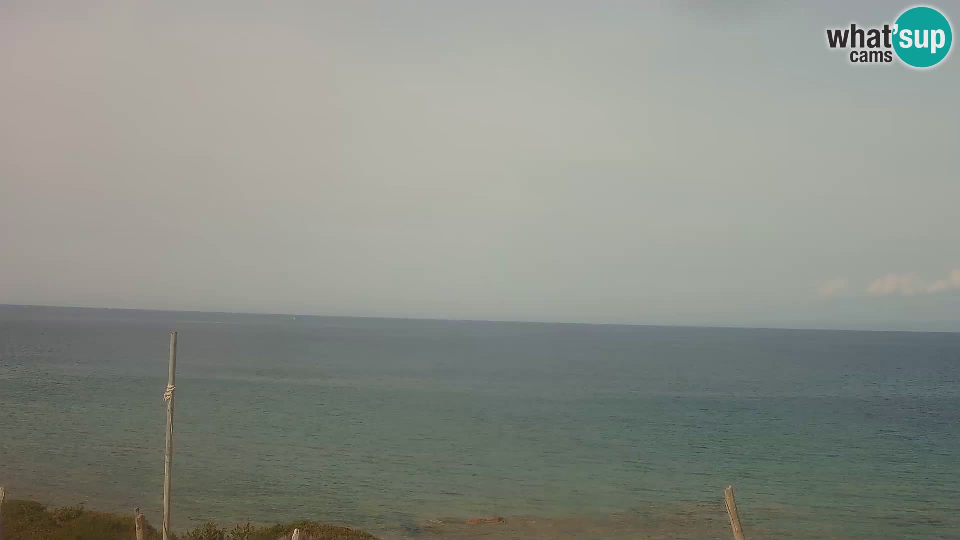 Live webcam Spiaggia di Cala Pischina – Aglientu – Sardegna