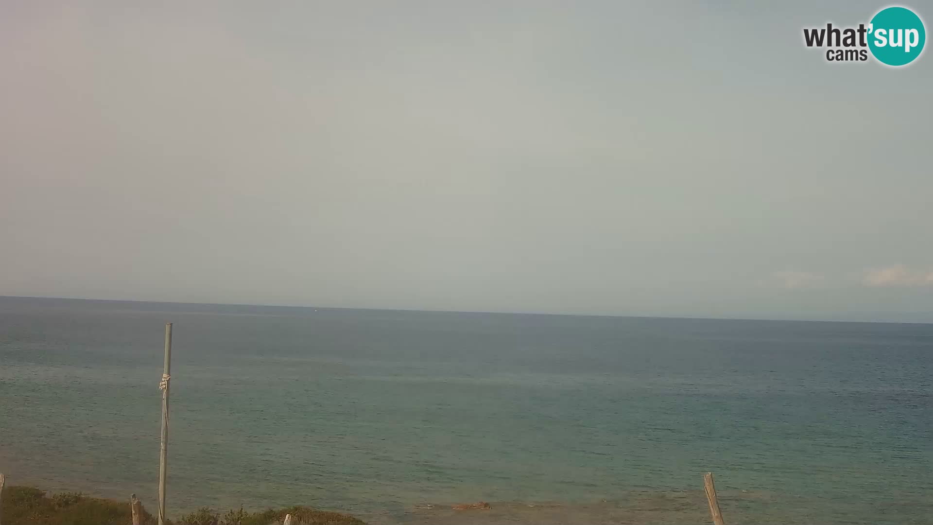 Live webcam Cala Pischina beach – Aglientu – Sardinia