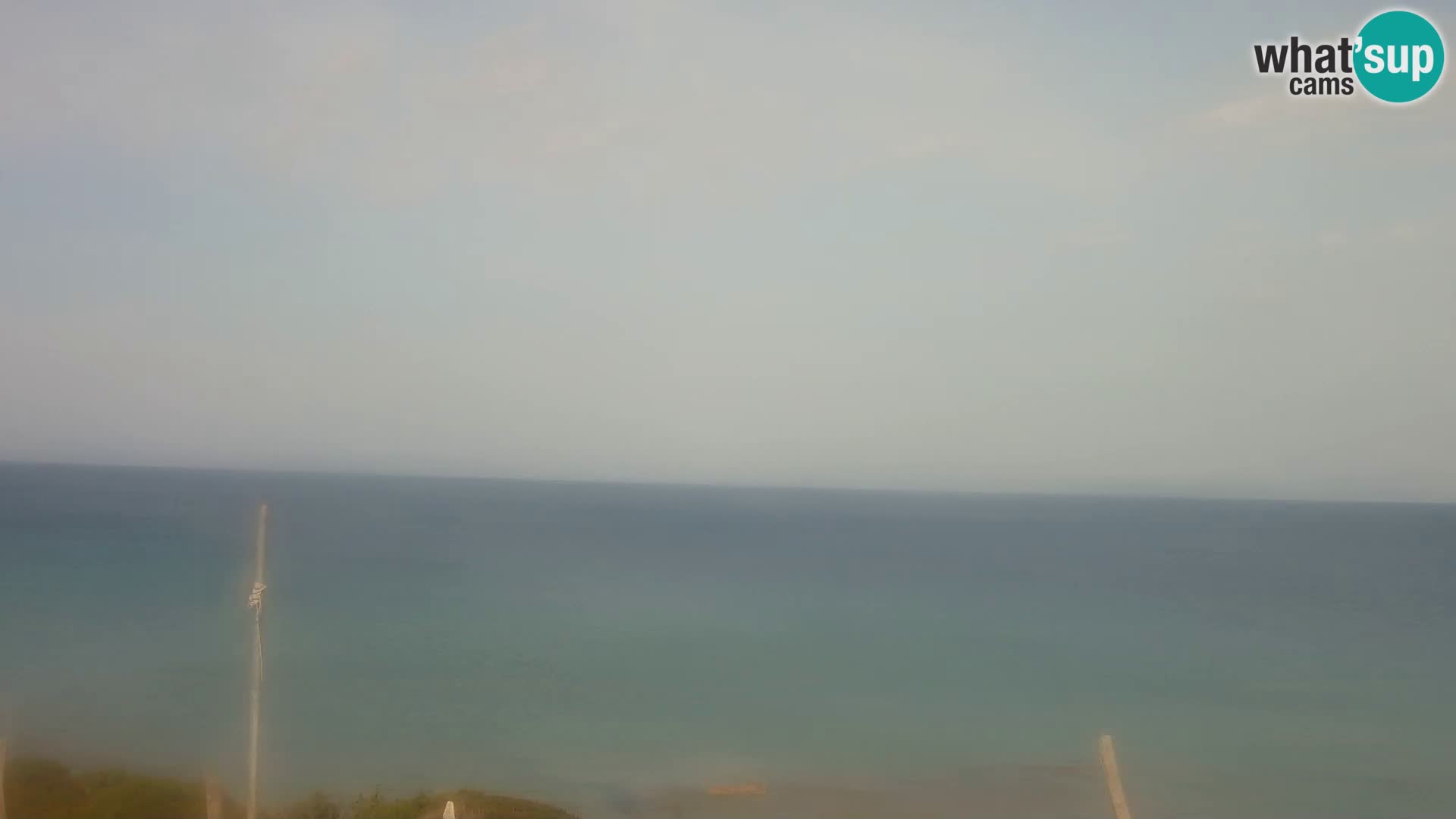 Live Webcam Strand Cala Pischina – Aglientu – Sardinien