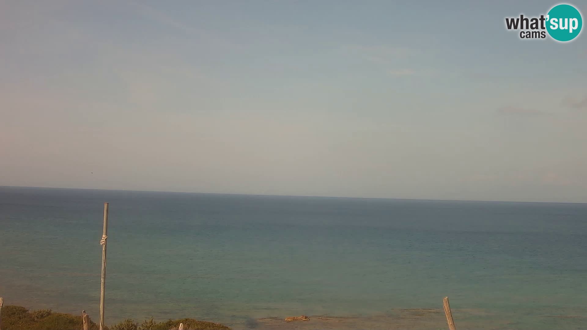 Webcam en direct Plage de Cala Pischina – Aglientu – Sardaigne