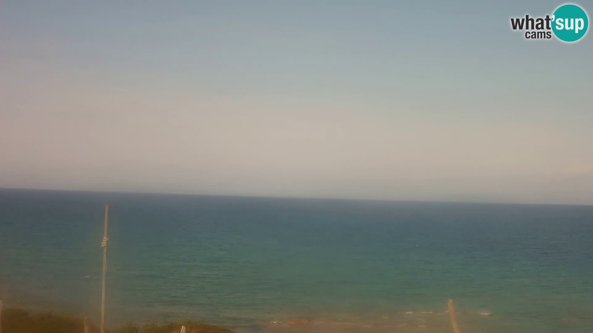 Webcam en direct Plage de Cala Pischina – Aglientu – Sardaigne