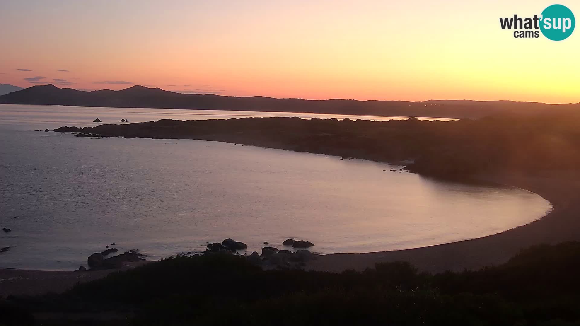 Live Webcam Strand Cala Pischina – Aglientu – Sardinien