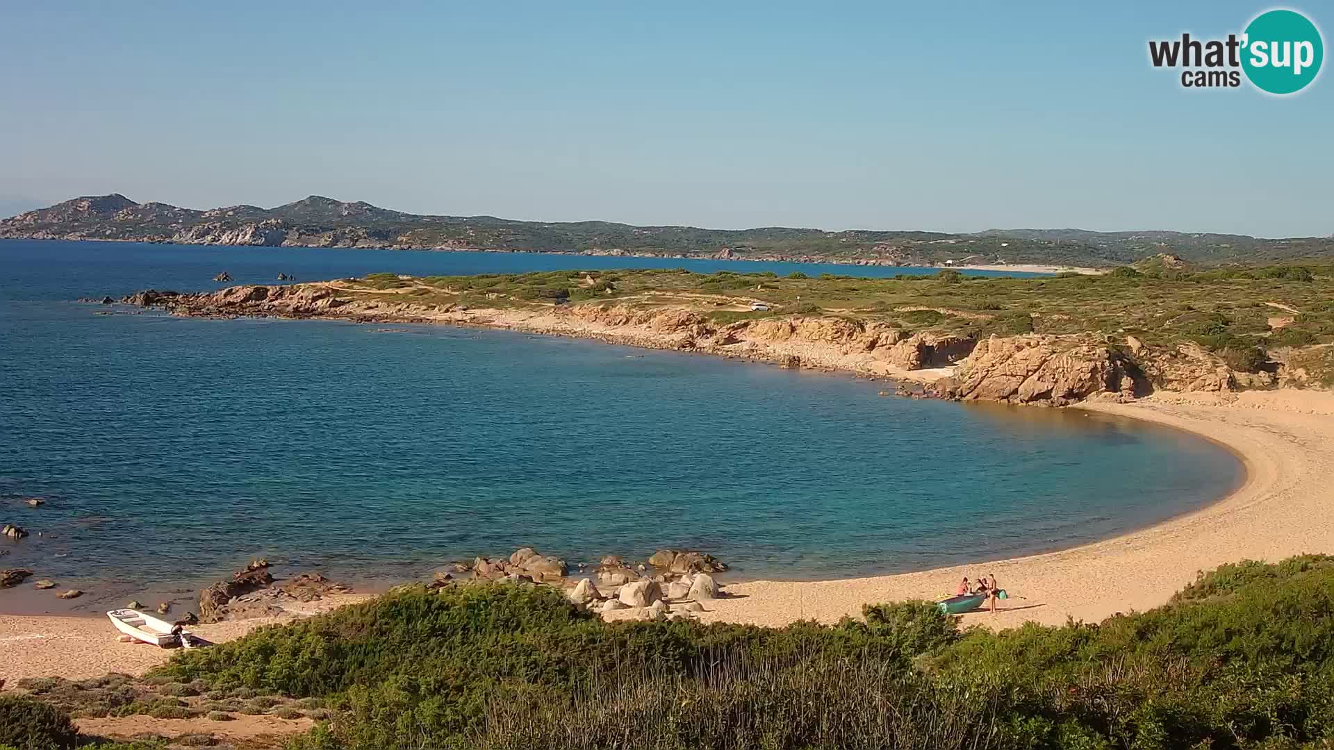 Live webcam Spiaggia di Cala Pischina – Aglientu – Sardegna