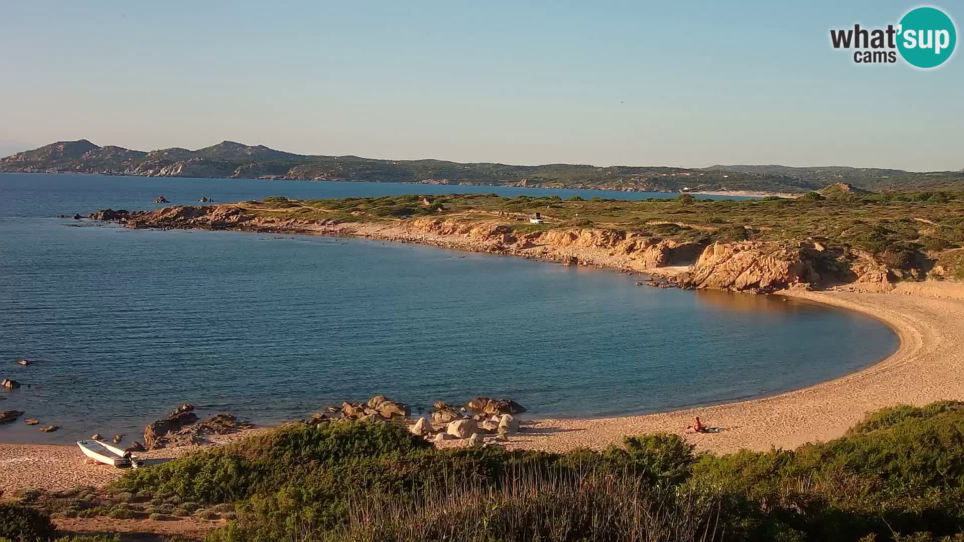 Live Webcam Strand Cala Pischina – Aglientu – Sardinien