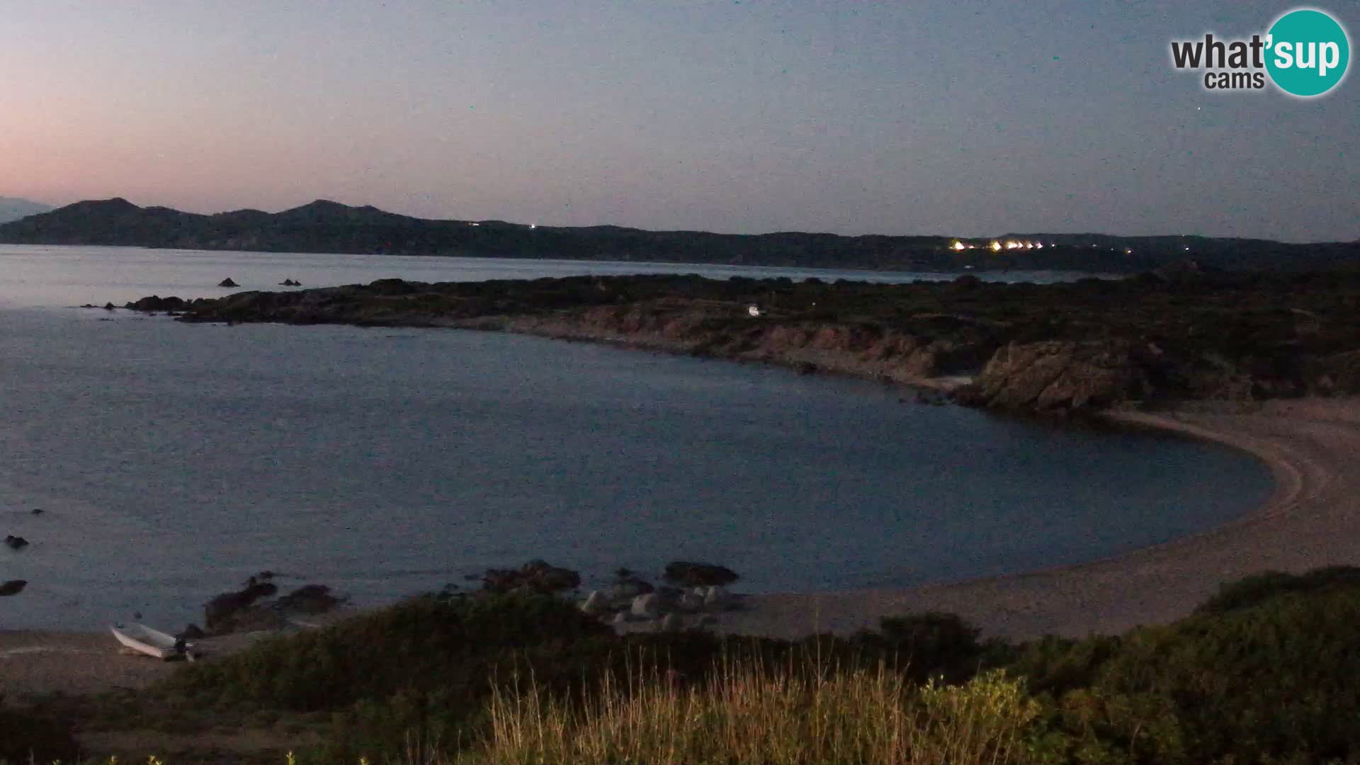 Live webcam Spiaggia di Cala Pischina – Aglientu – Sardegna
