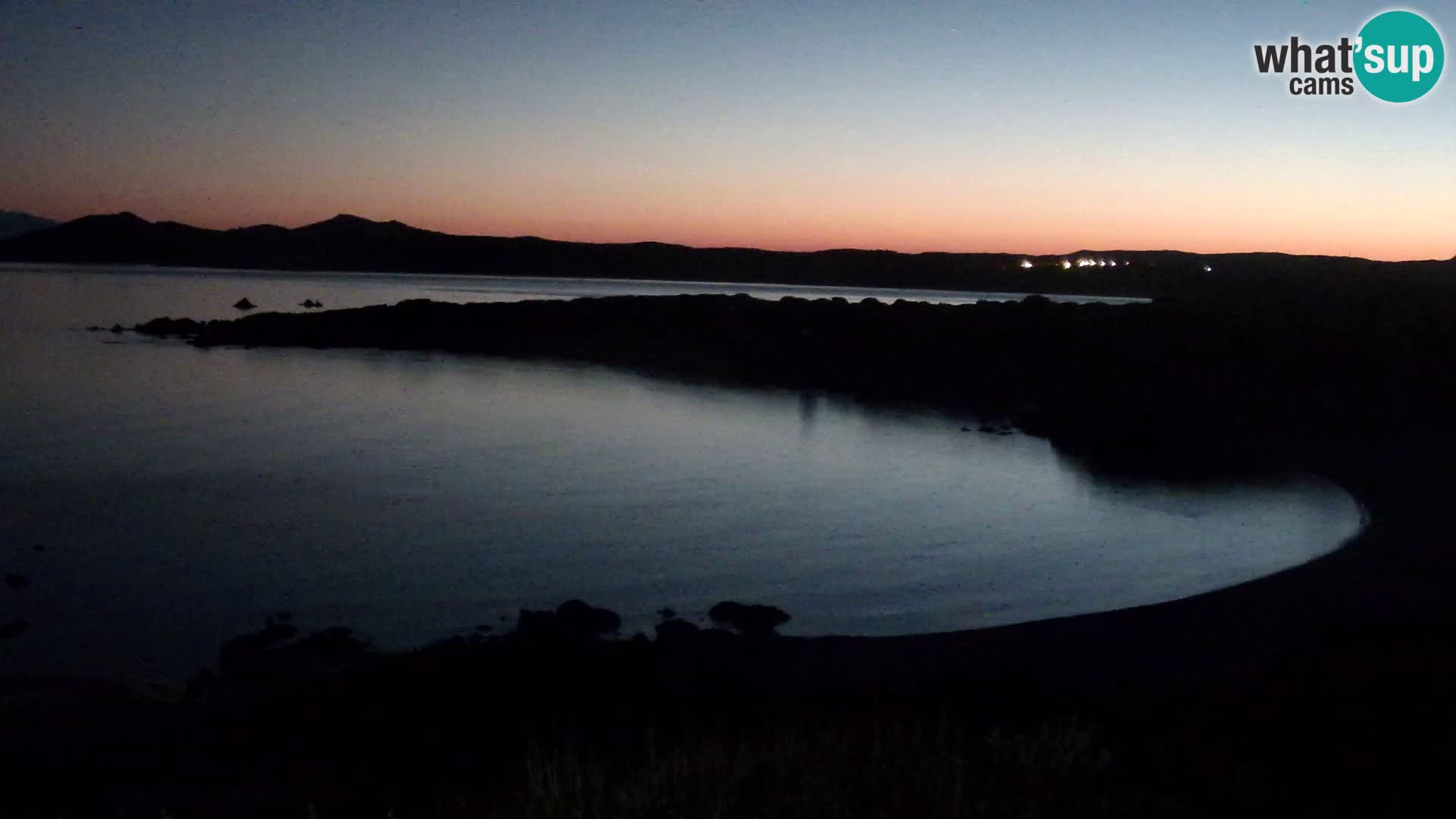 Cámara web en vivo Playa de Cala Pischina – Aglientu – Cerdeña