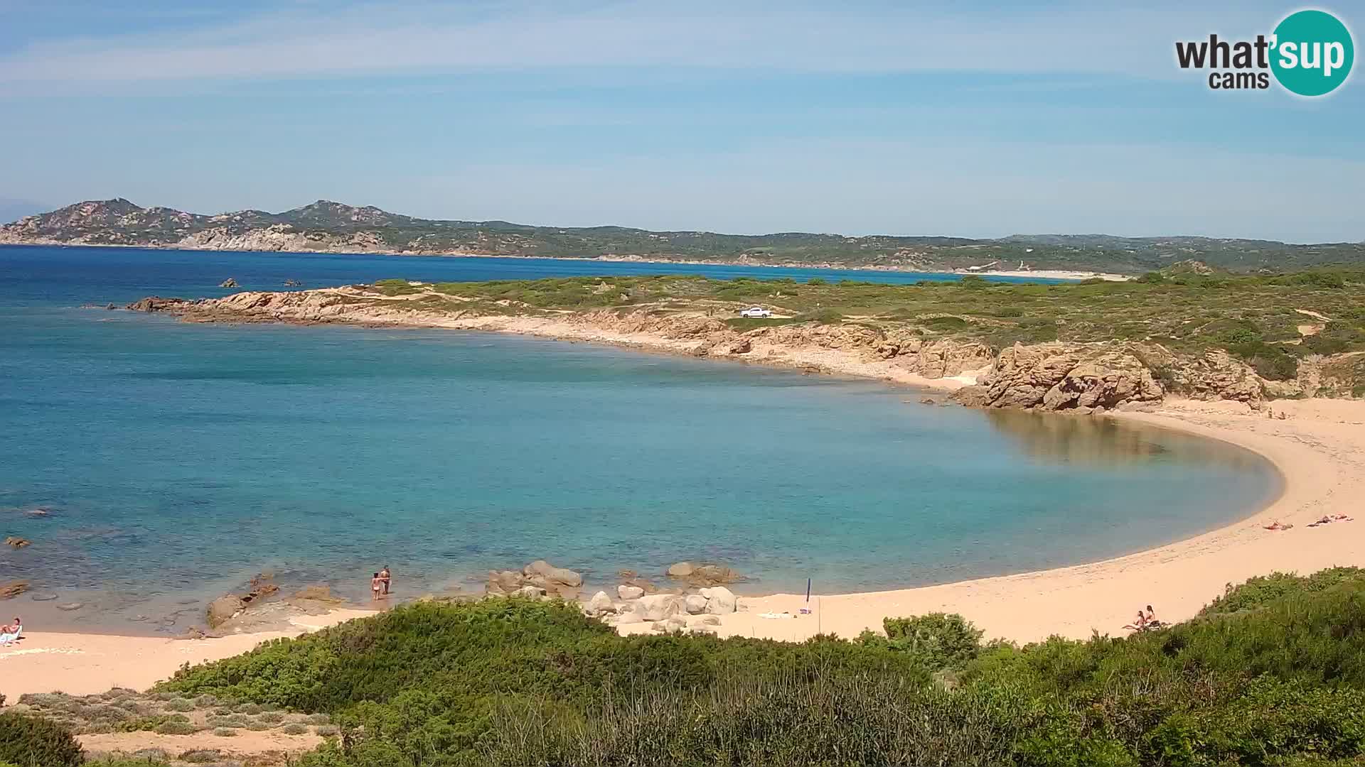 Live Webcam Strand Cala Pischina – Aglientu – Sardinien