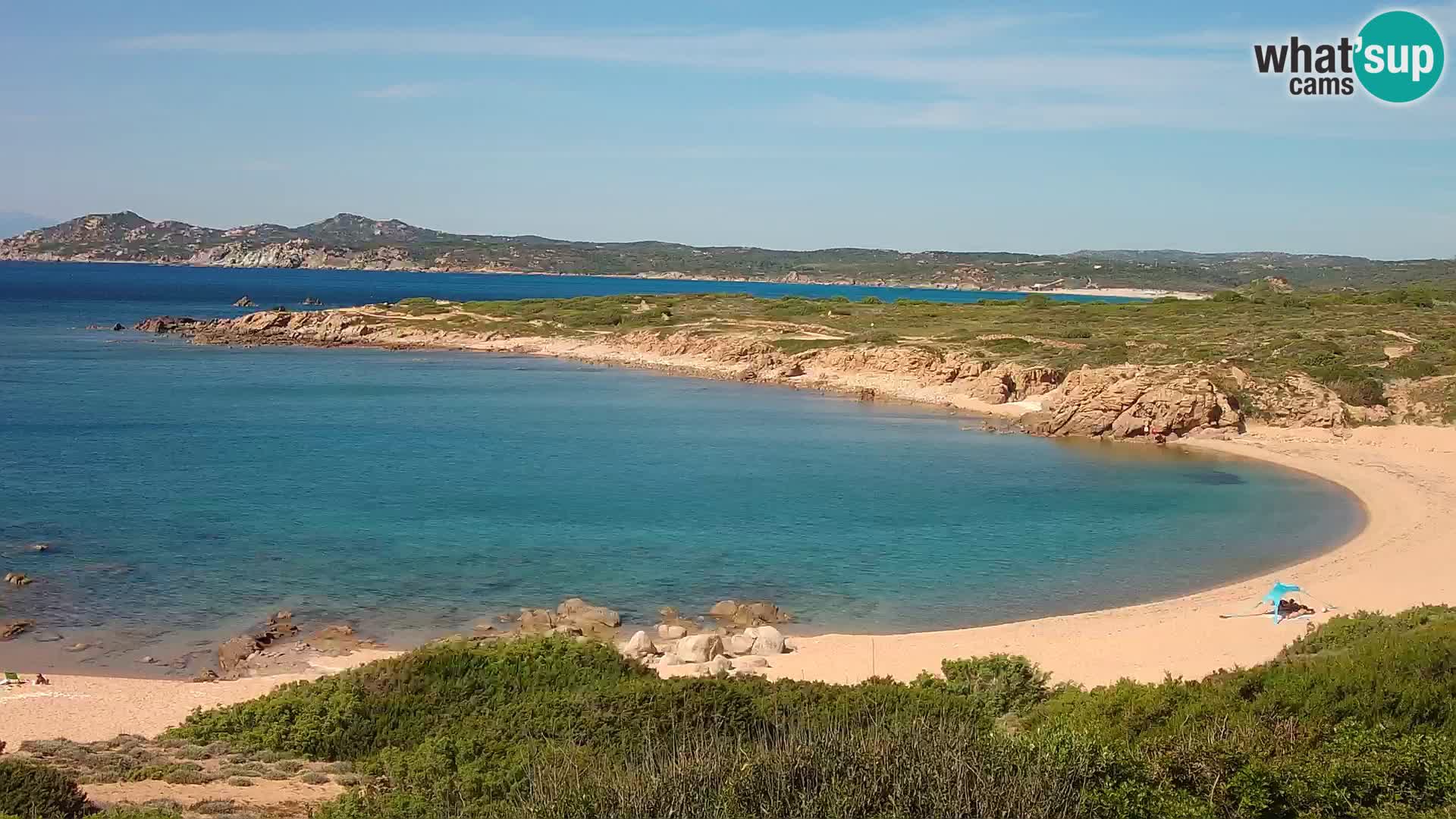 Live webcam Spiaggia di Cala Pischina – Aglientu – Sardegna