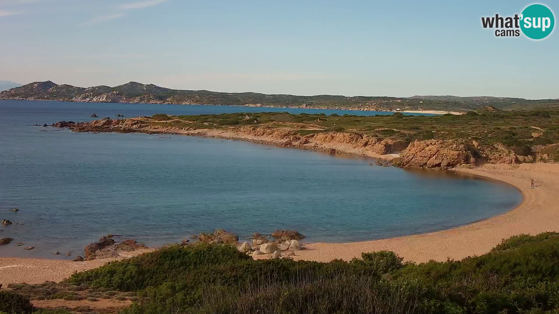 Live Webcam Strand Cala Pischina – Aglientu – Sardinien