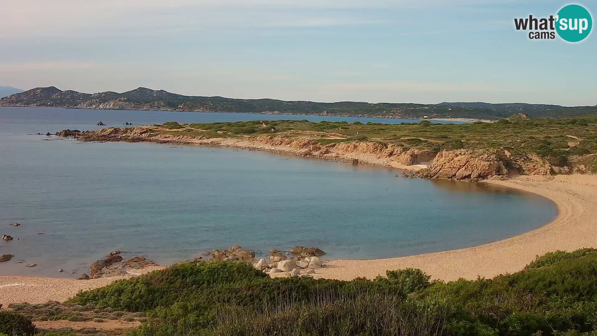 Webcam en direct Plage de Cala Pischina – Aglientu – Sardaigne