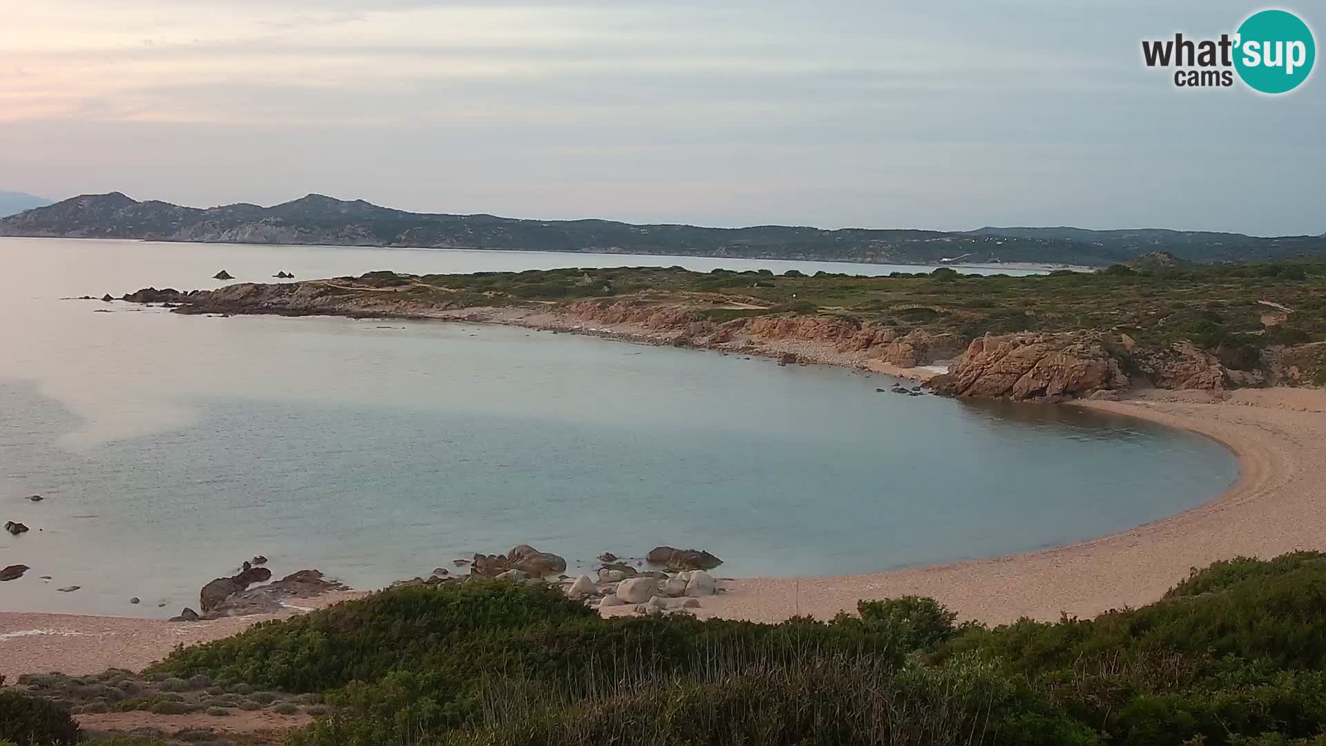 Live webcam Spiaggia di Cala Pischina – Aglientu – Sardegna
