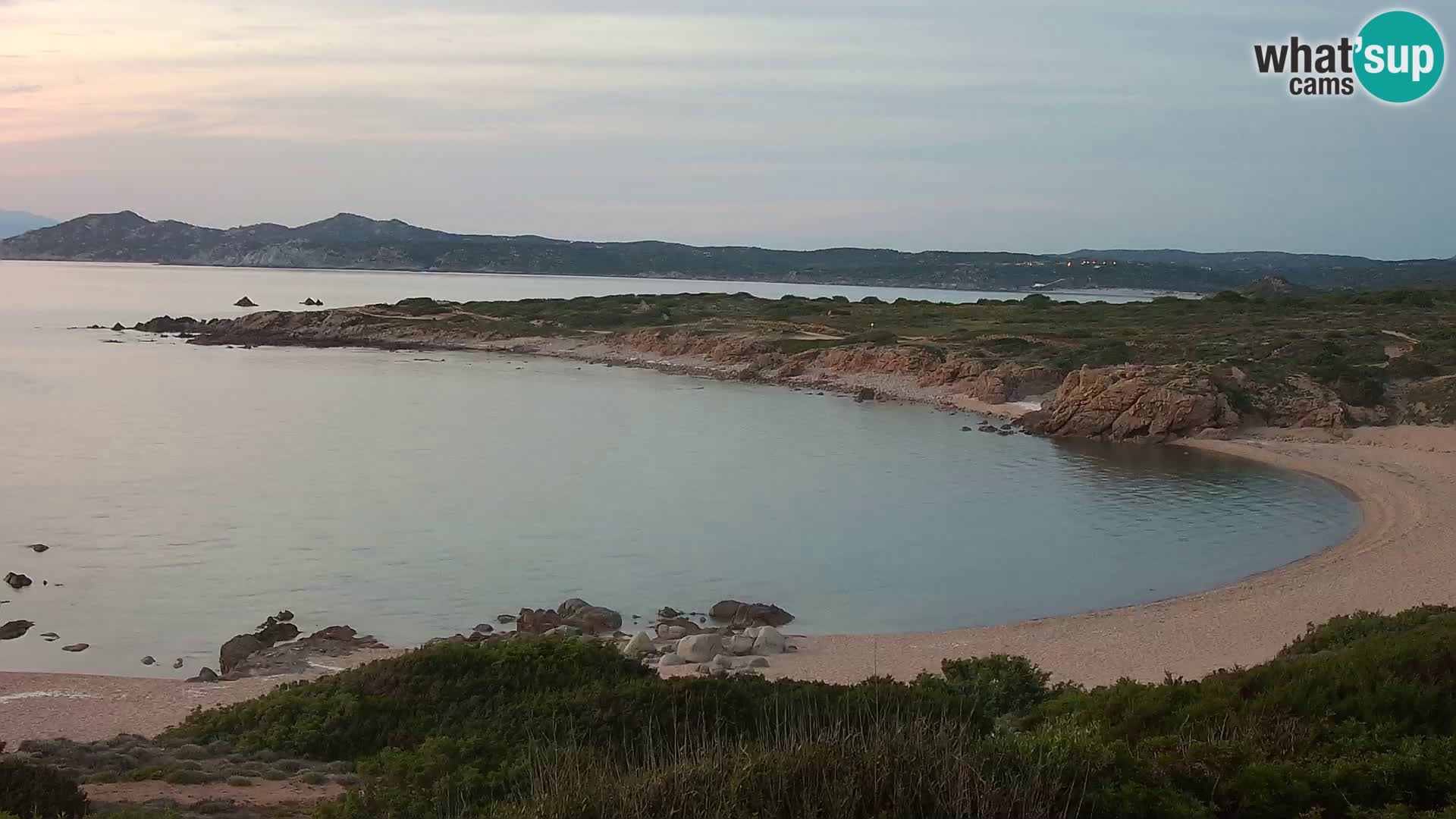 Live webcam Spiaggia di Cala Pischina – Aglientu – Sardegna