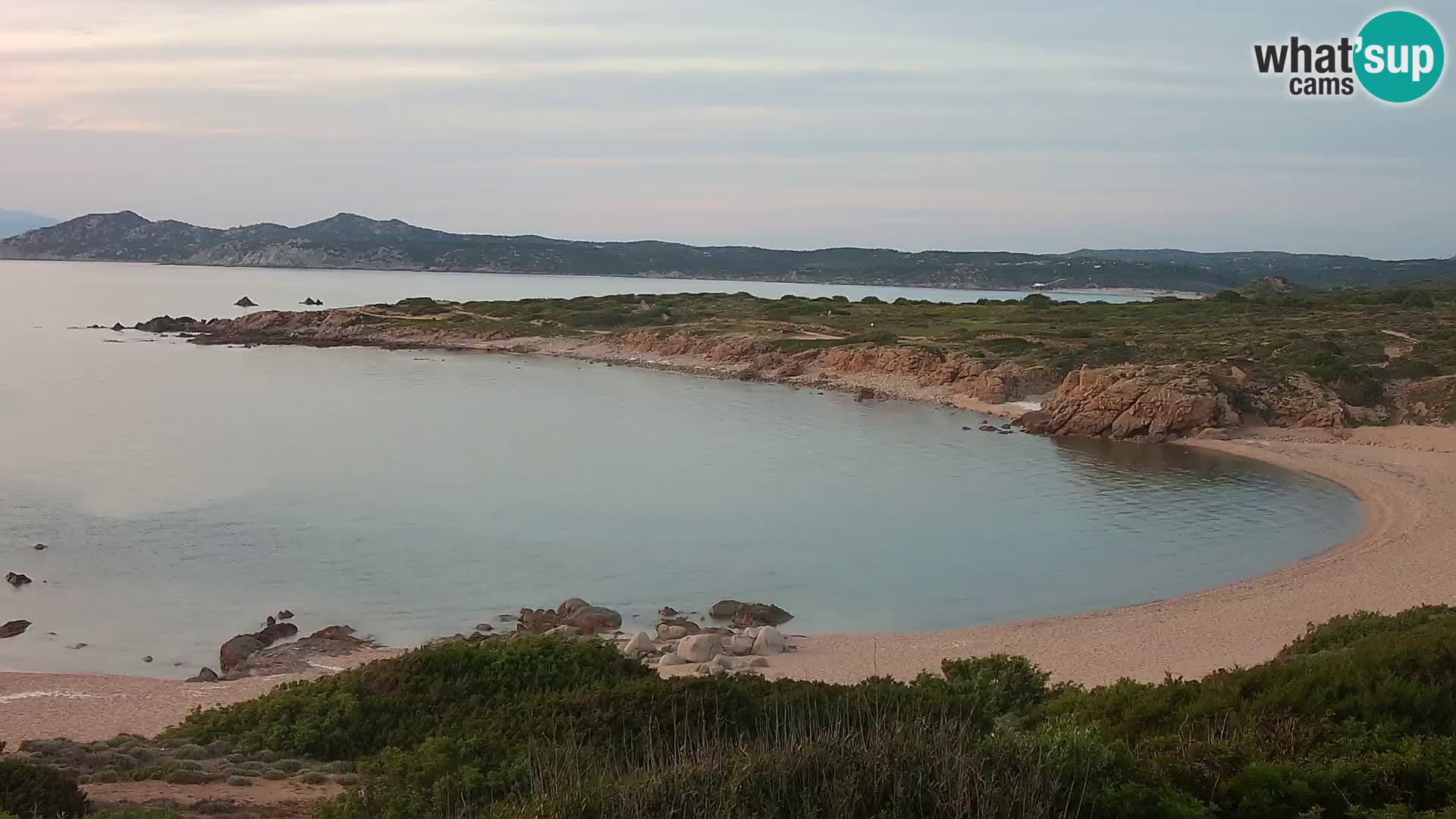 Live Webcam Strand Cala Pischina – Aglientu – Sardinien