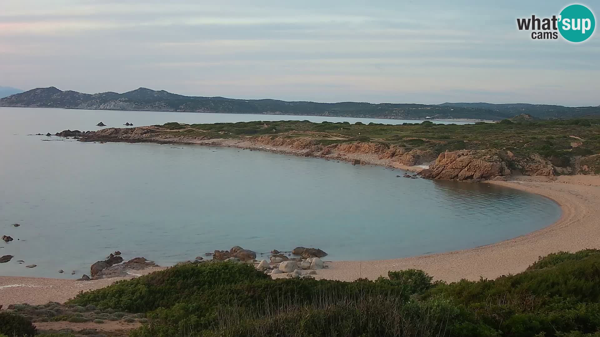 Live Webcam Strand Cala Pischina – Aglientu – Sardinien