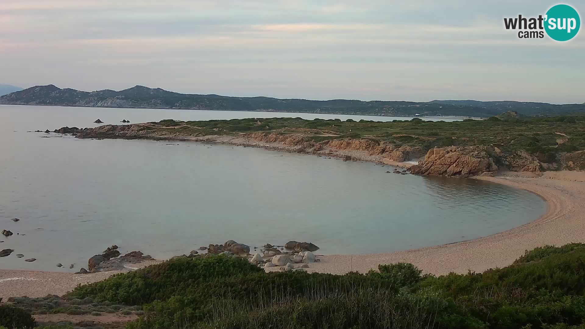 Webcam en direct Plage de Cala Pischina – Aglientu – Sardaigne