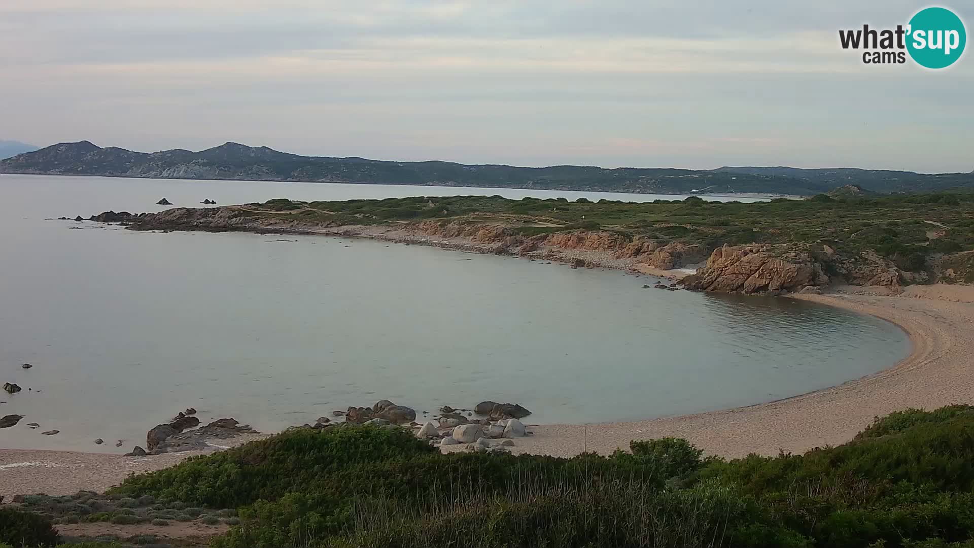 Live Webcam Strand Cala Pischina – Aglientu – Sardinien