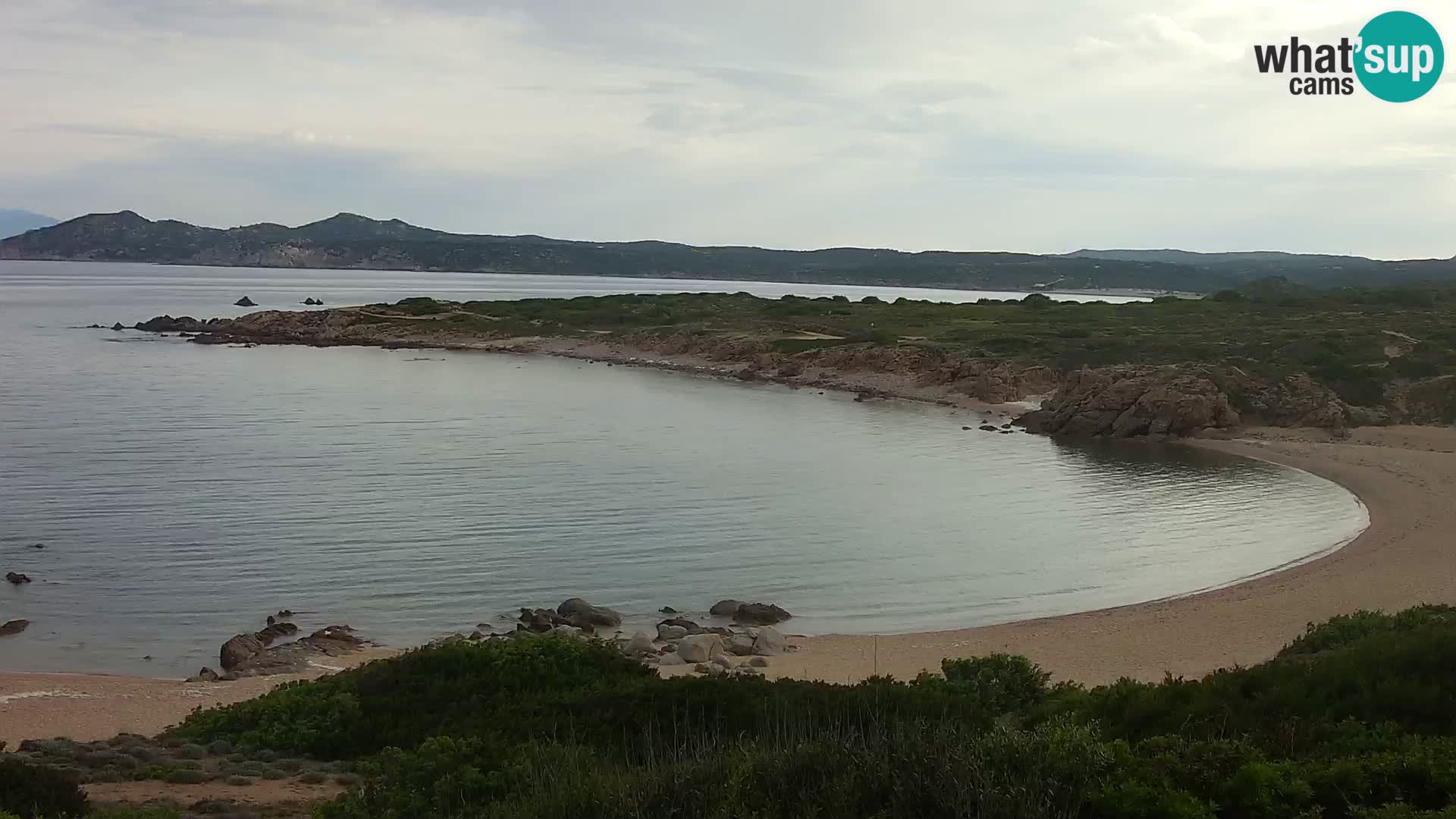 Webcam en direct Plage de Cala Pischina – Aglientu – Sardaigne