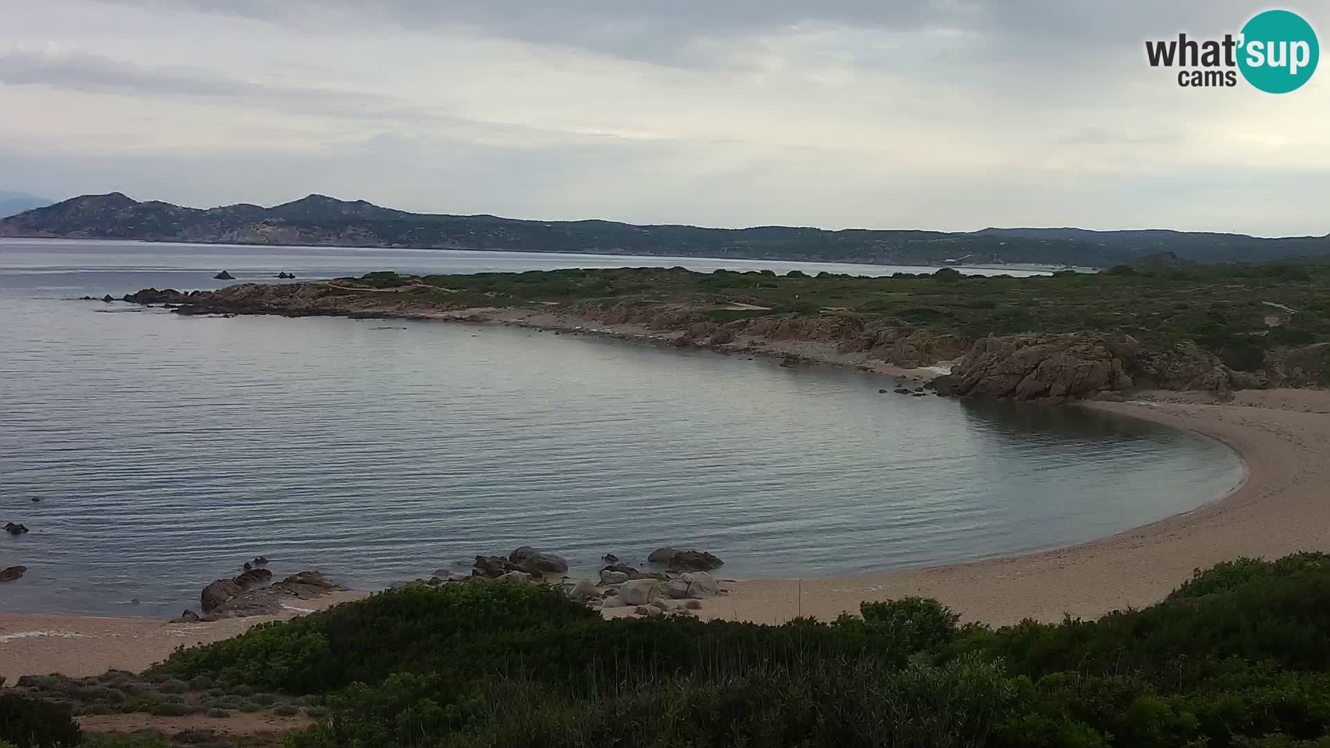 Live webcam Spiaggia di Cala Pischina – Aglientu – Sardegna