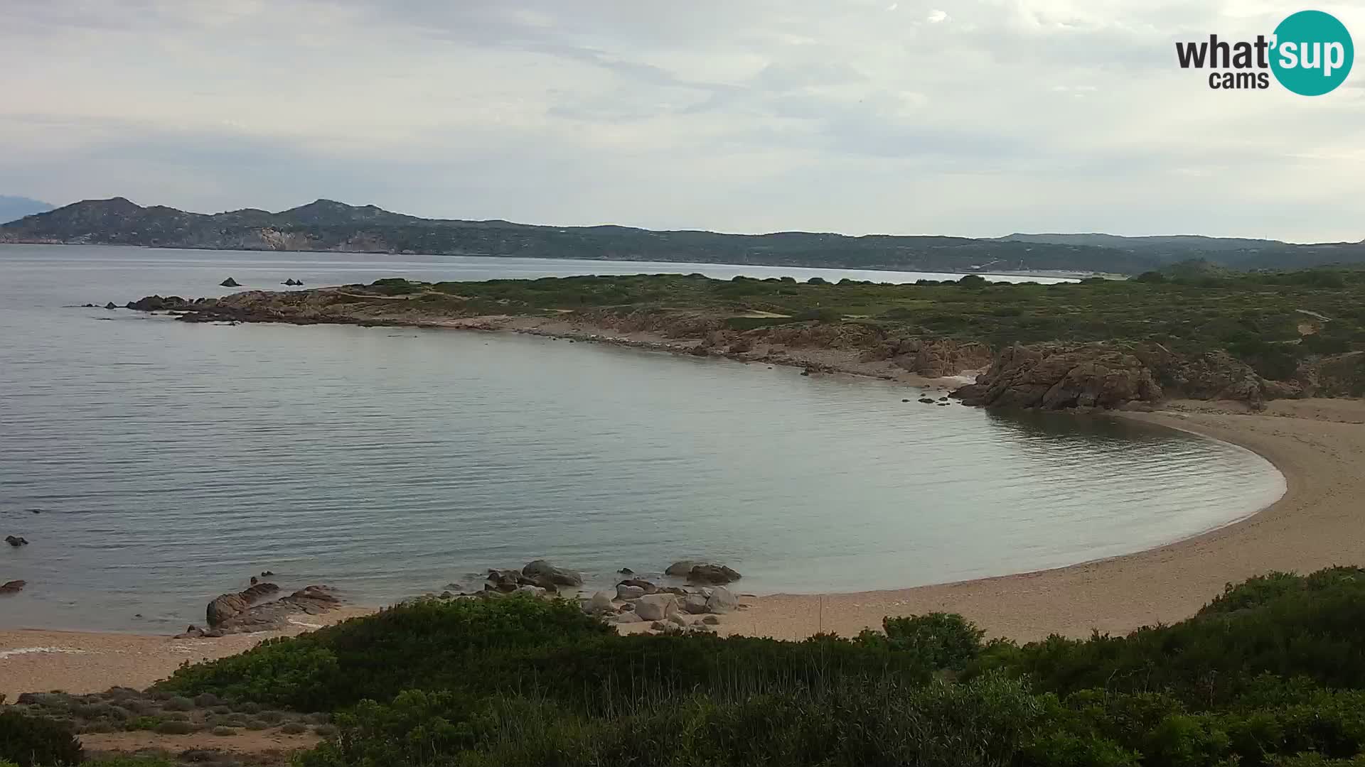 Live Webcam Strand Cala Pischina – Aglientu – Sardinien