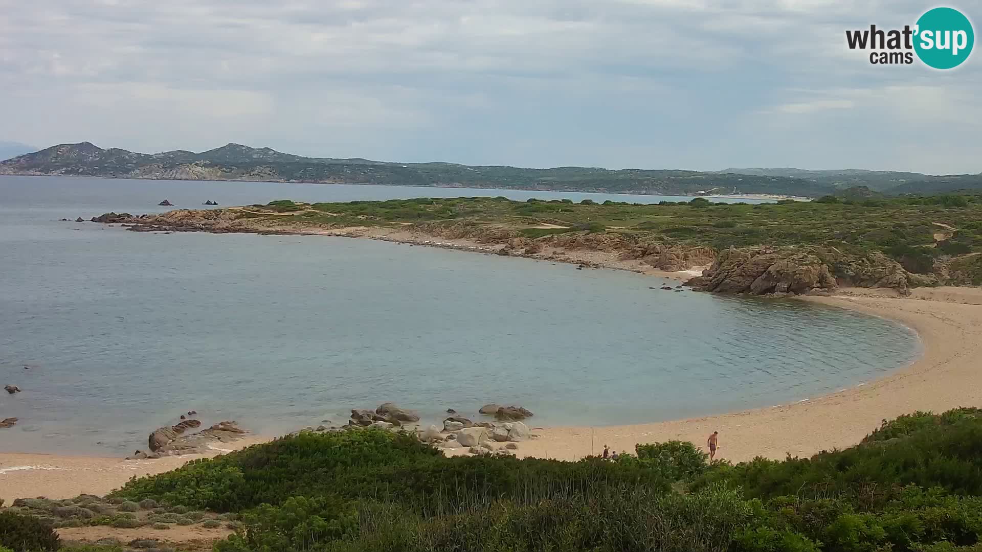 Webcam en direct Plage de Cala Pischina – Aglientu – Sardaigne