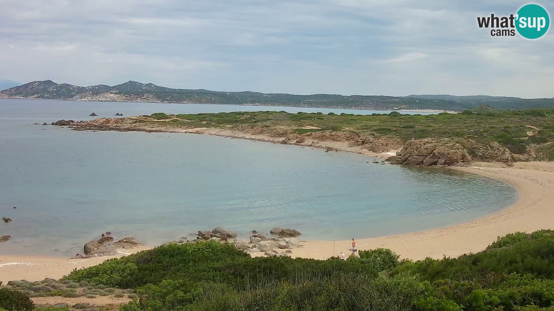 Live Webcam Strand Cala Pischina – Aglientu – Sardinien
