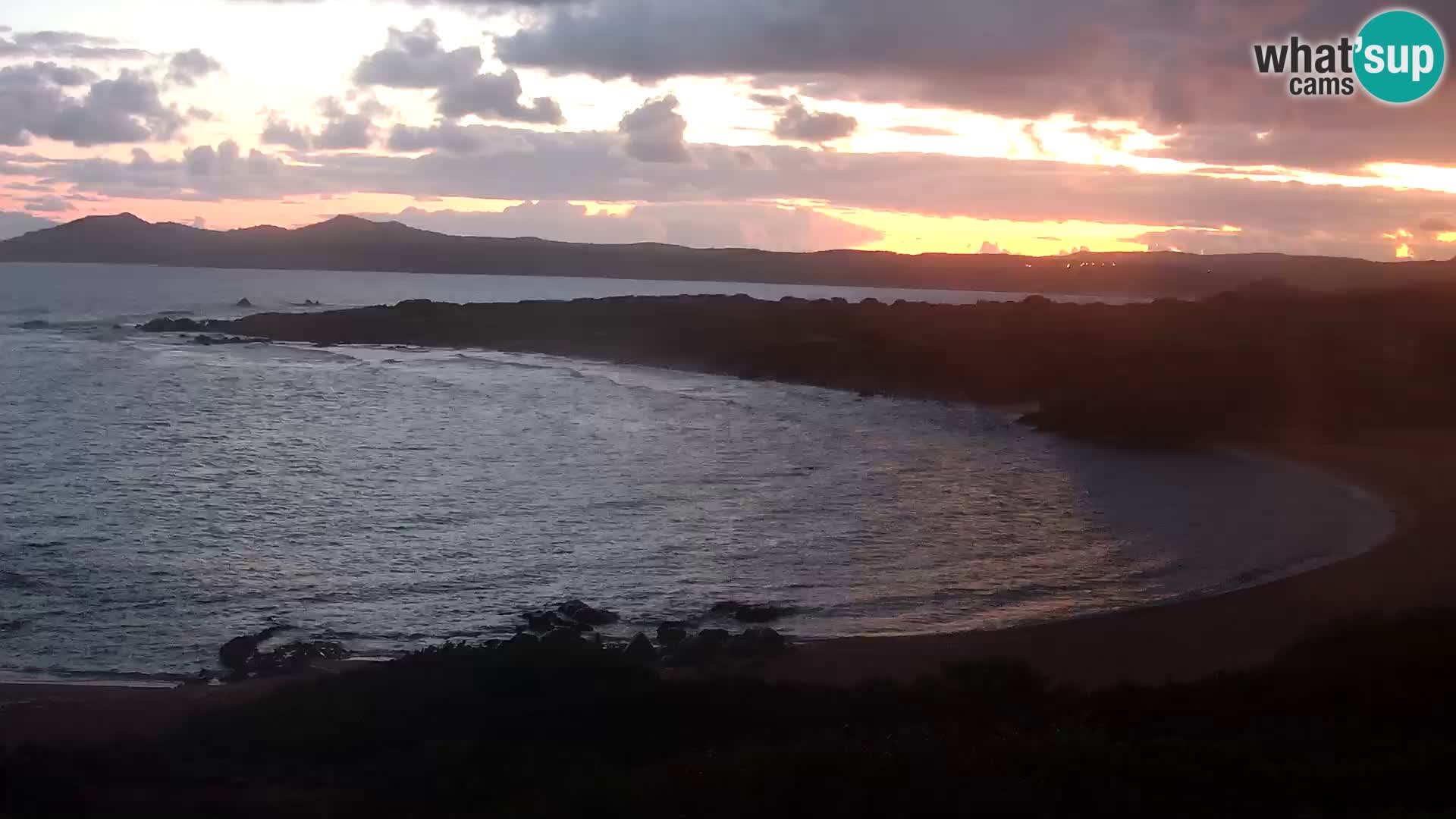 Cámara web en vivo Playa de Cala Pischina – Aglientu – Cerdeña