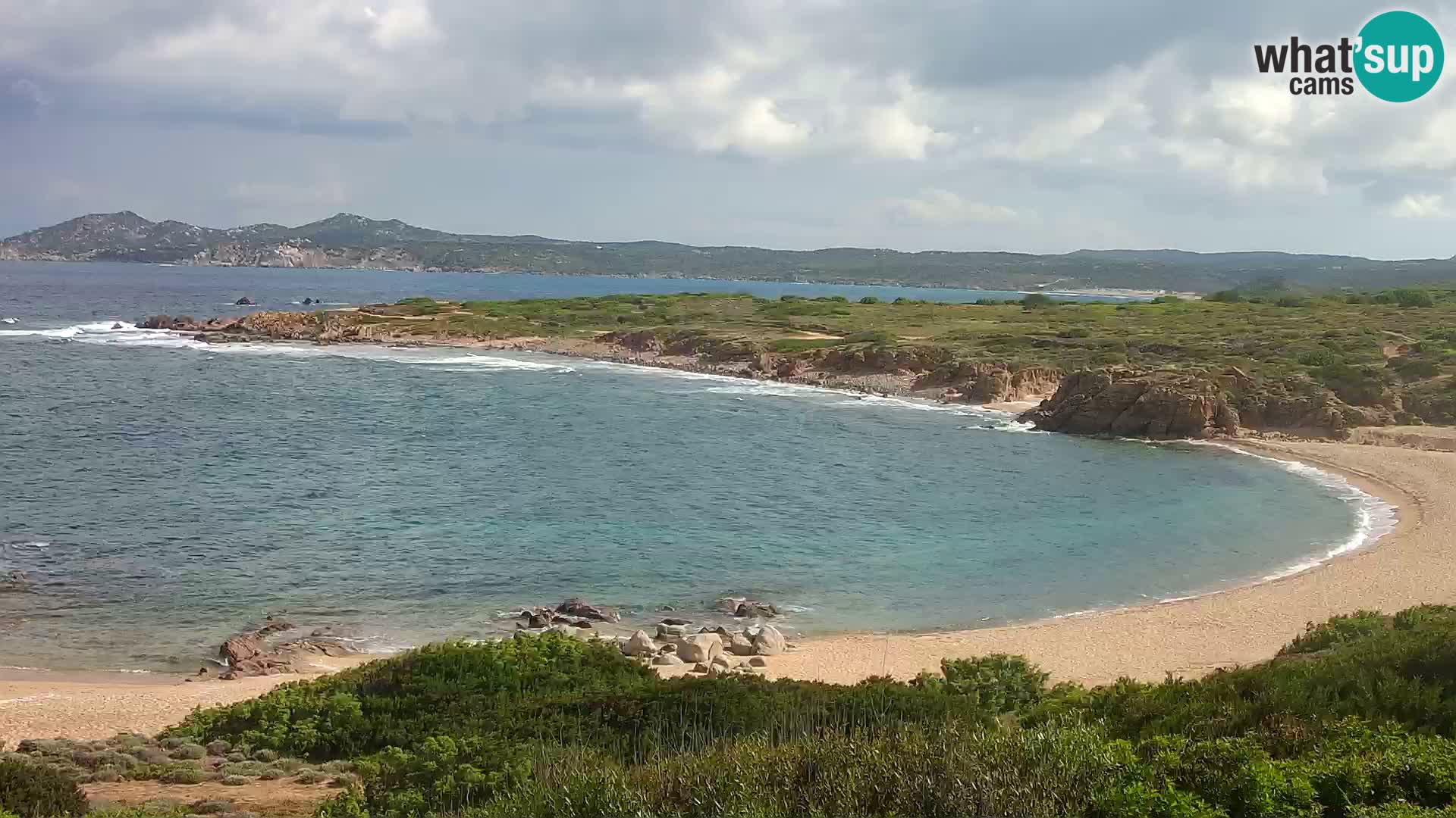 Live Webcam Strand Cala Pischina – Aglientu – Sardinien