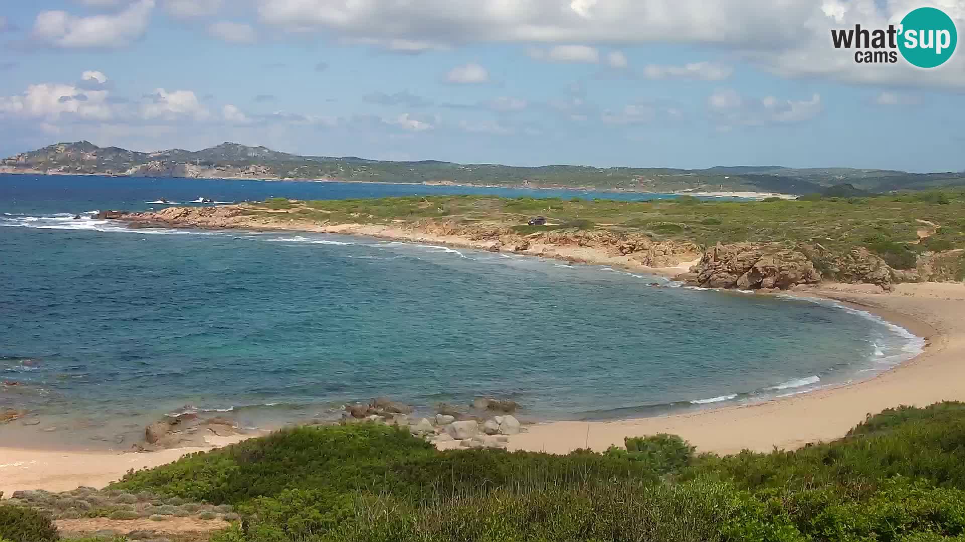 Live Webcam Strand Cala Pischina – Aglientu – Sardinien
