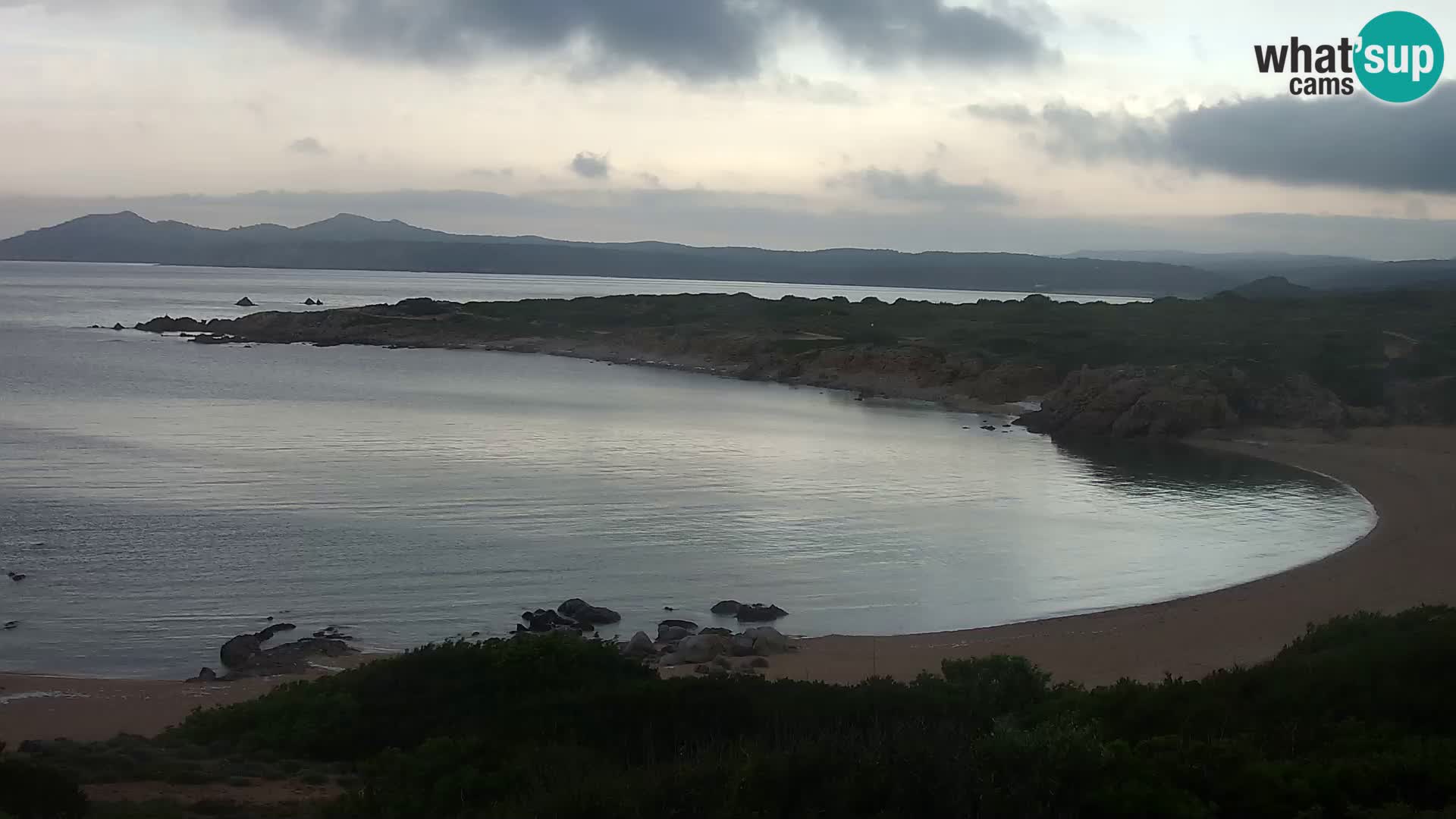 Live Webcam Strand Cala Pischina – Aglientu – Sardinien