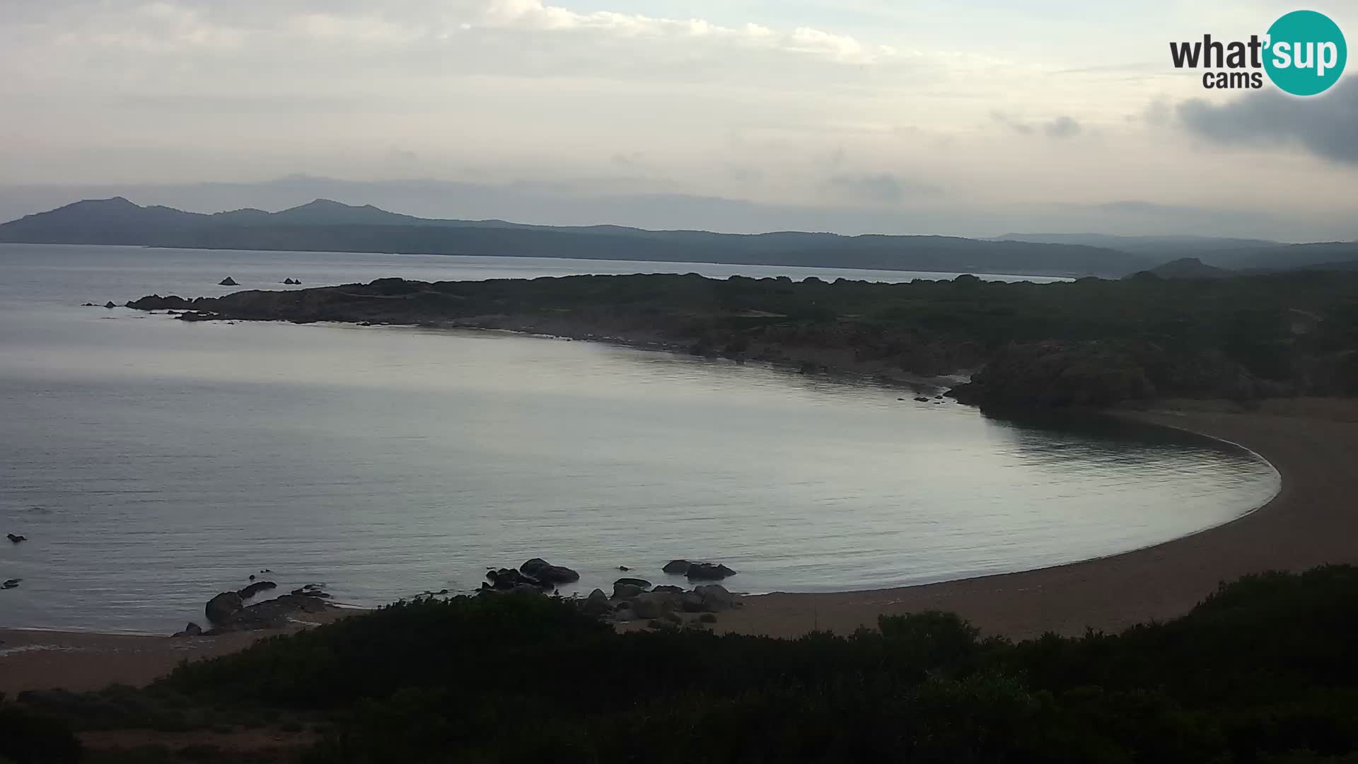 Webcam en direct Plage de Cala Pischina – Aglientu – Sardaigne