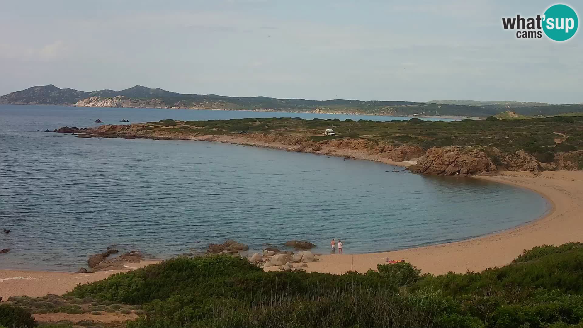 Web kamera uživo Cala Pischina plaža – Aglientu – Sardinija
