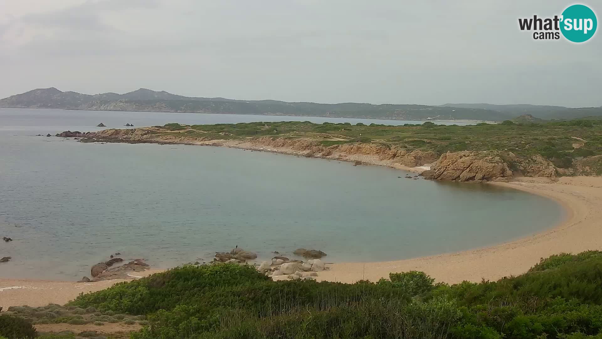 Live webcam Spiaggia di Cala Pischina – Aglientu – Sardegna