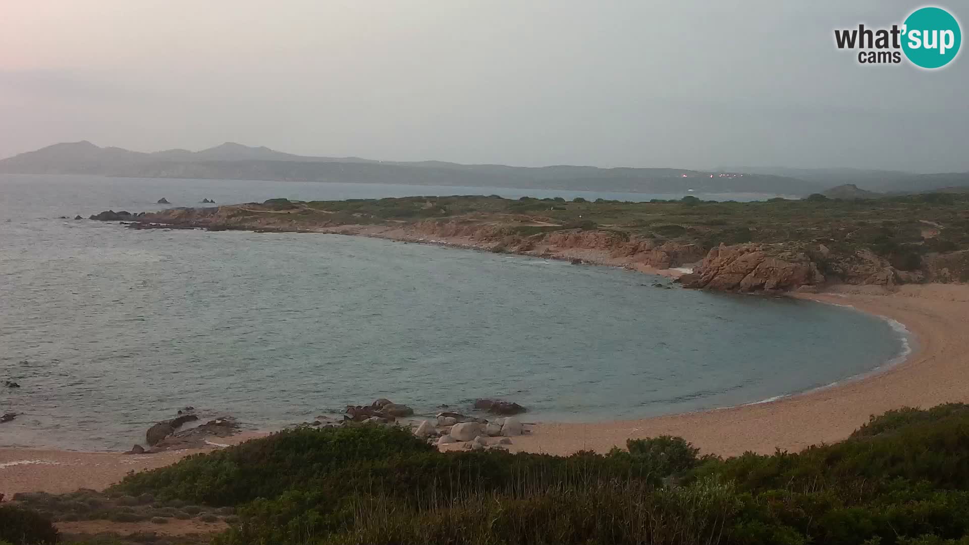 Webcam en direct Plage de Cala Pischina – Aglientu – Sardaigne