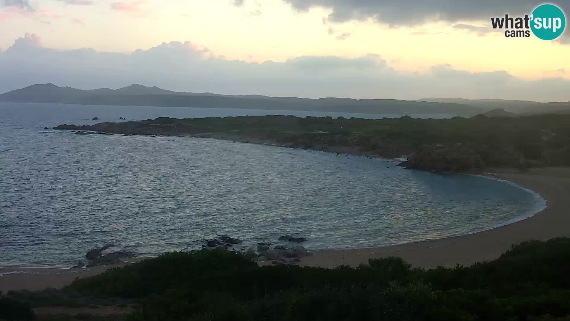 Live webcam Spiaggia di Cala Pischina – Aglientu – Sardegna