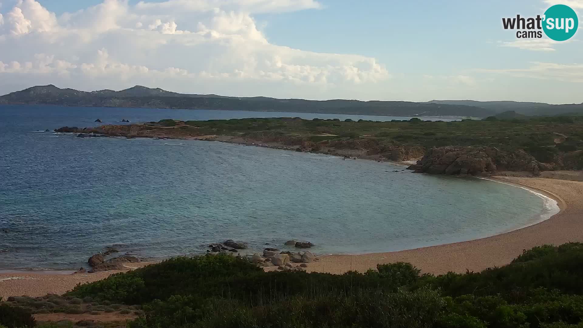 Live Webcam Strand Cala Pischina – Aglientu – Sardinien