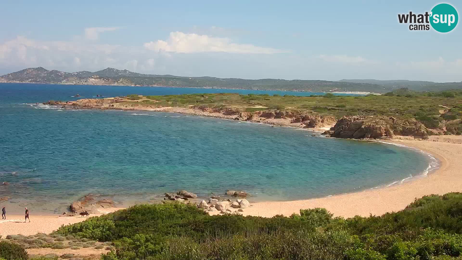 Web kamera uživo Cala Pischina plaža – Aglientu – Sardinija