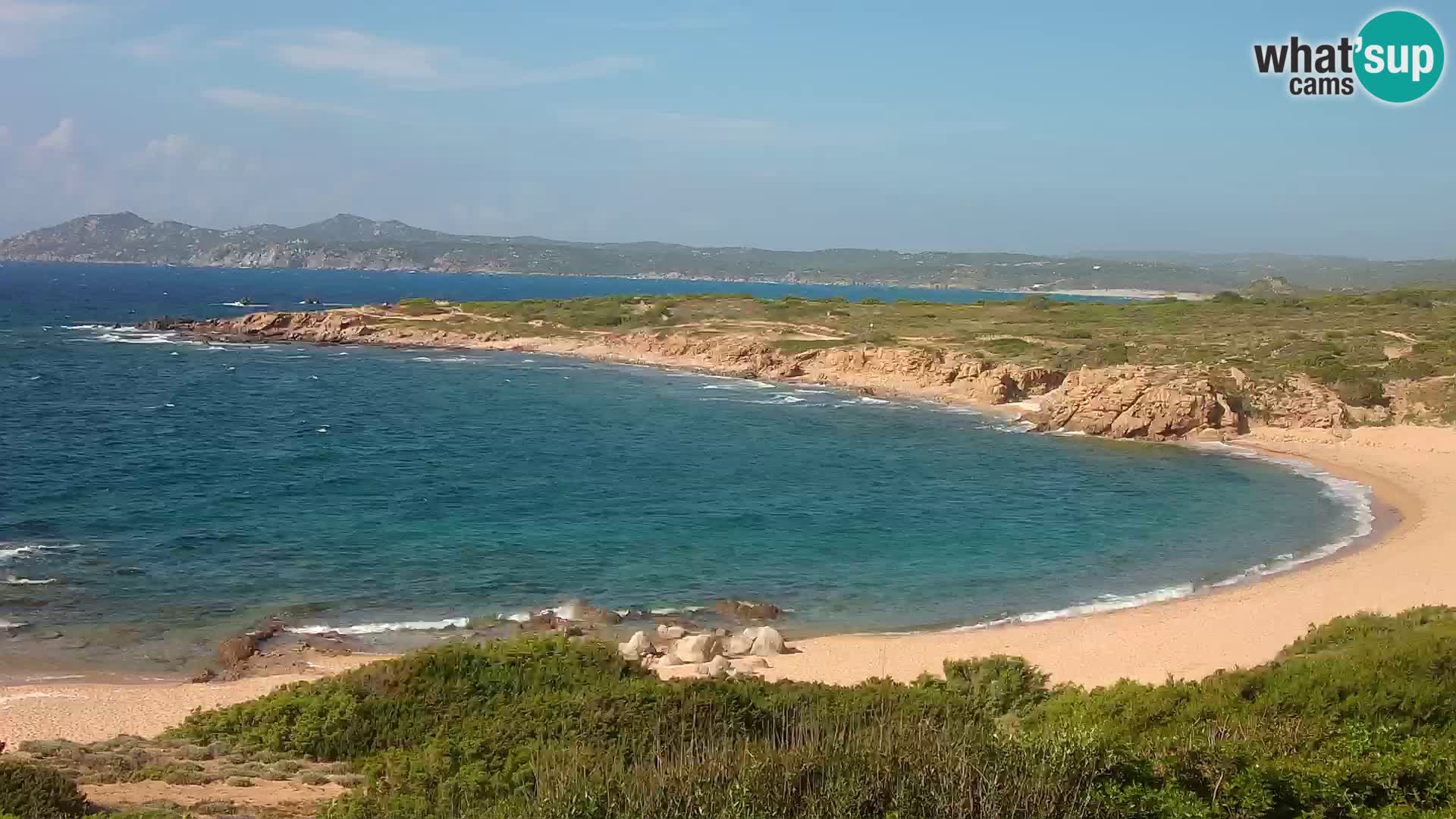 Live Webcam Strand Cala Pischina – Aglientu – Sardinien