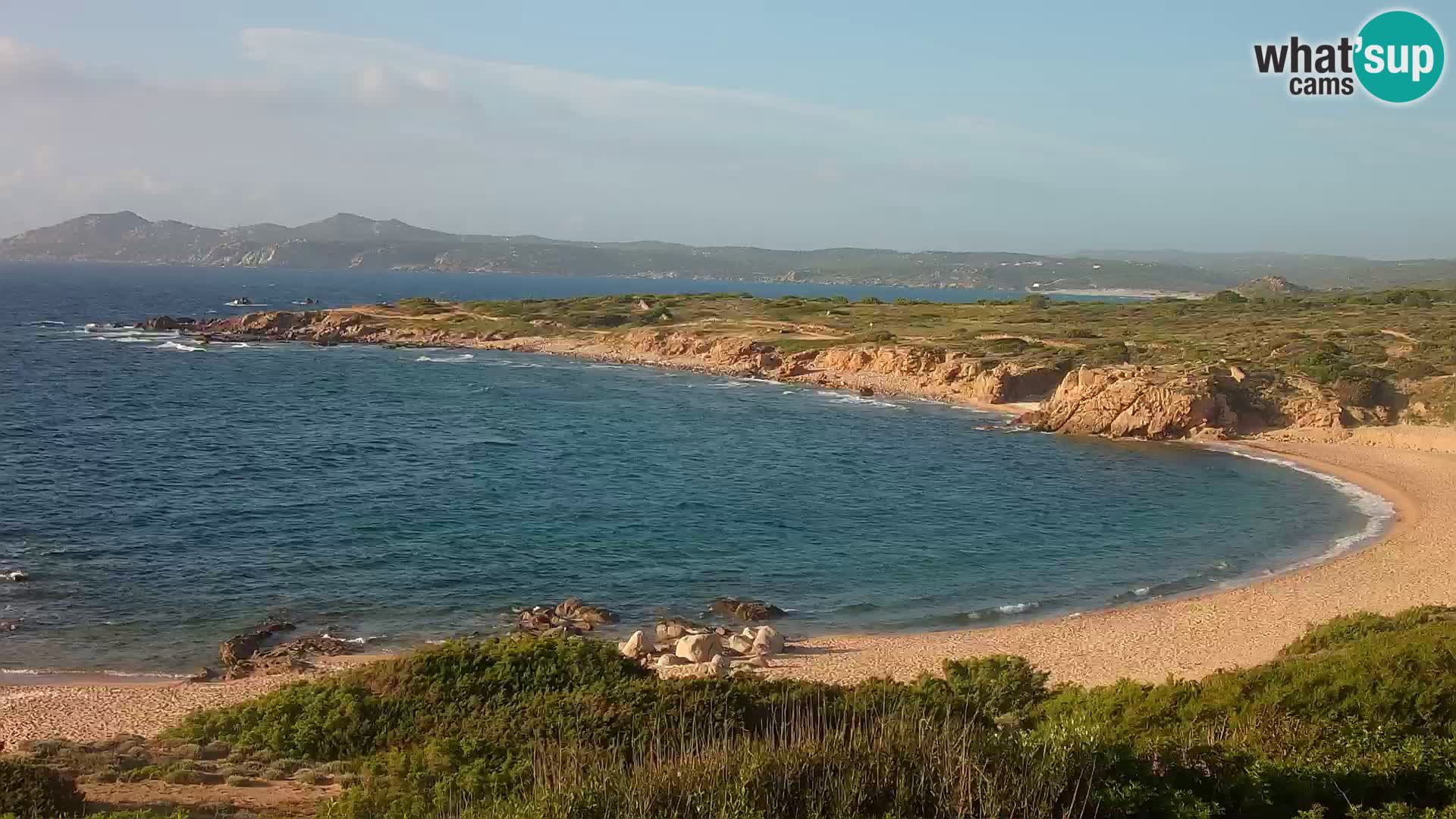 Live Webcam Strand Cala Pischina – Aglientu – Sardinien