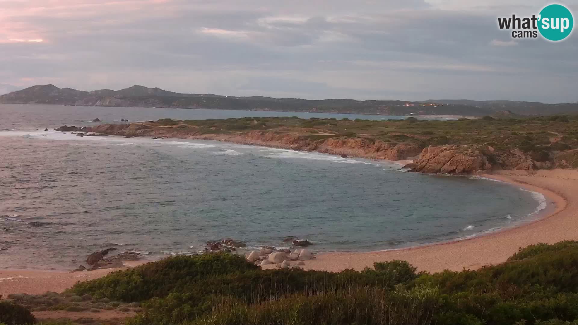 Live webcam Spiaggia di Cala Pischina – Aglientu – Sardegna