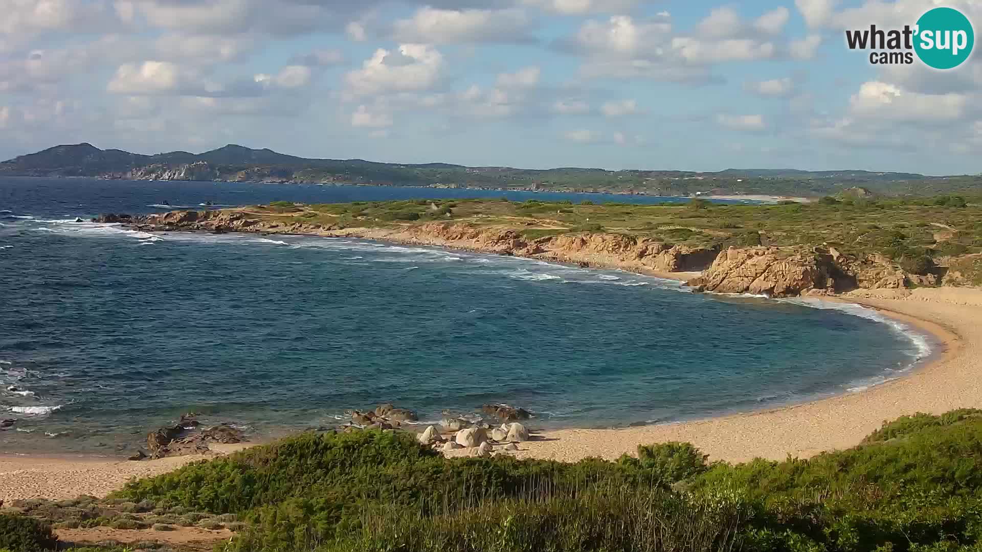 Live webcam Spiaggia di Cala Pischina – Aglientu – Sardegna