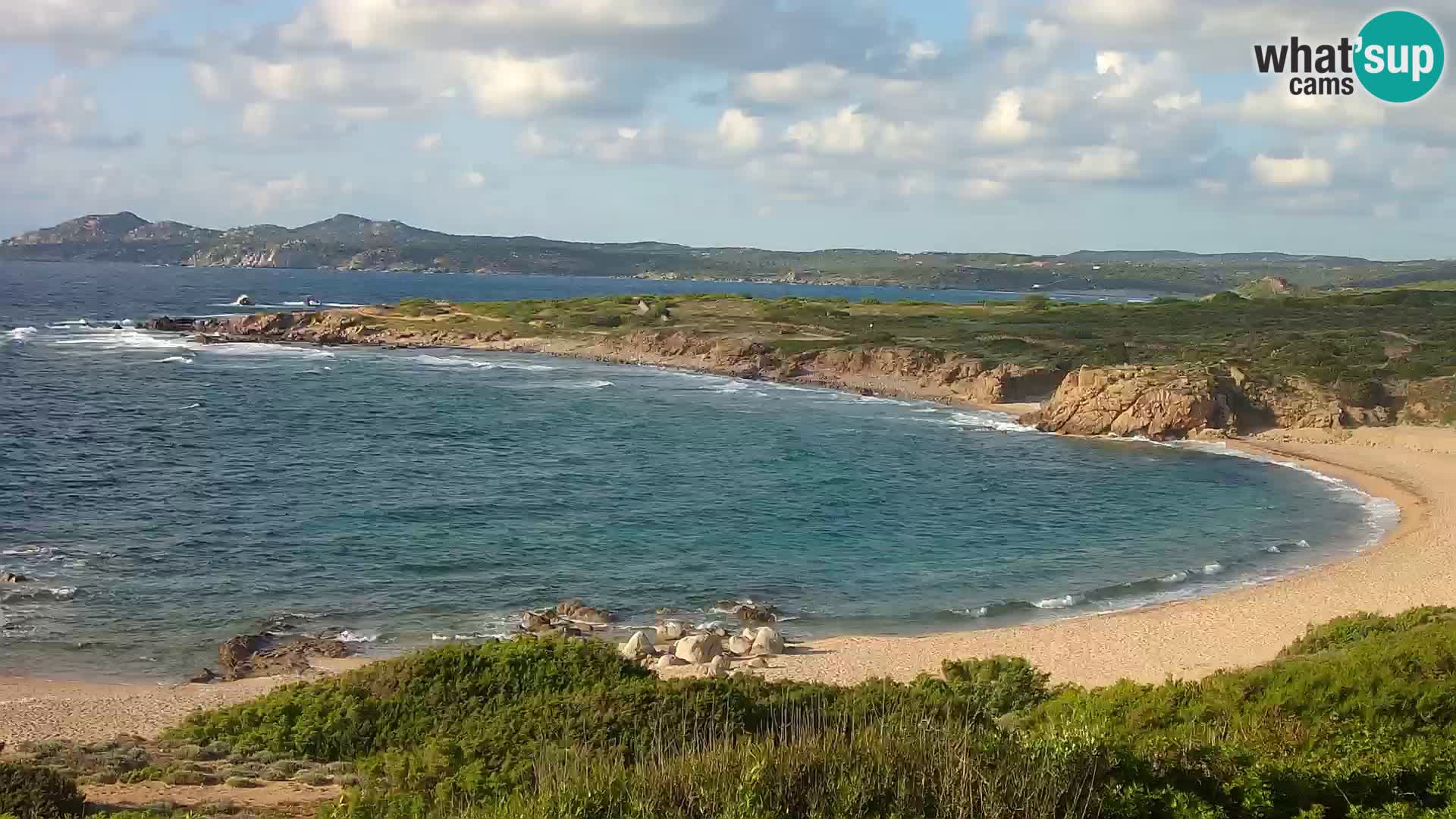 Live Webcam Strand Cala Pischina – Aglientu – Sardinien