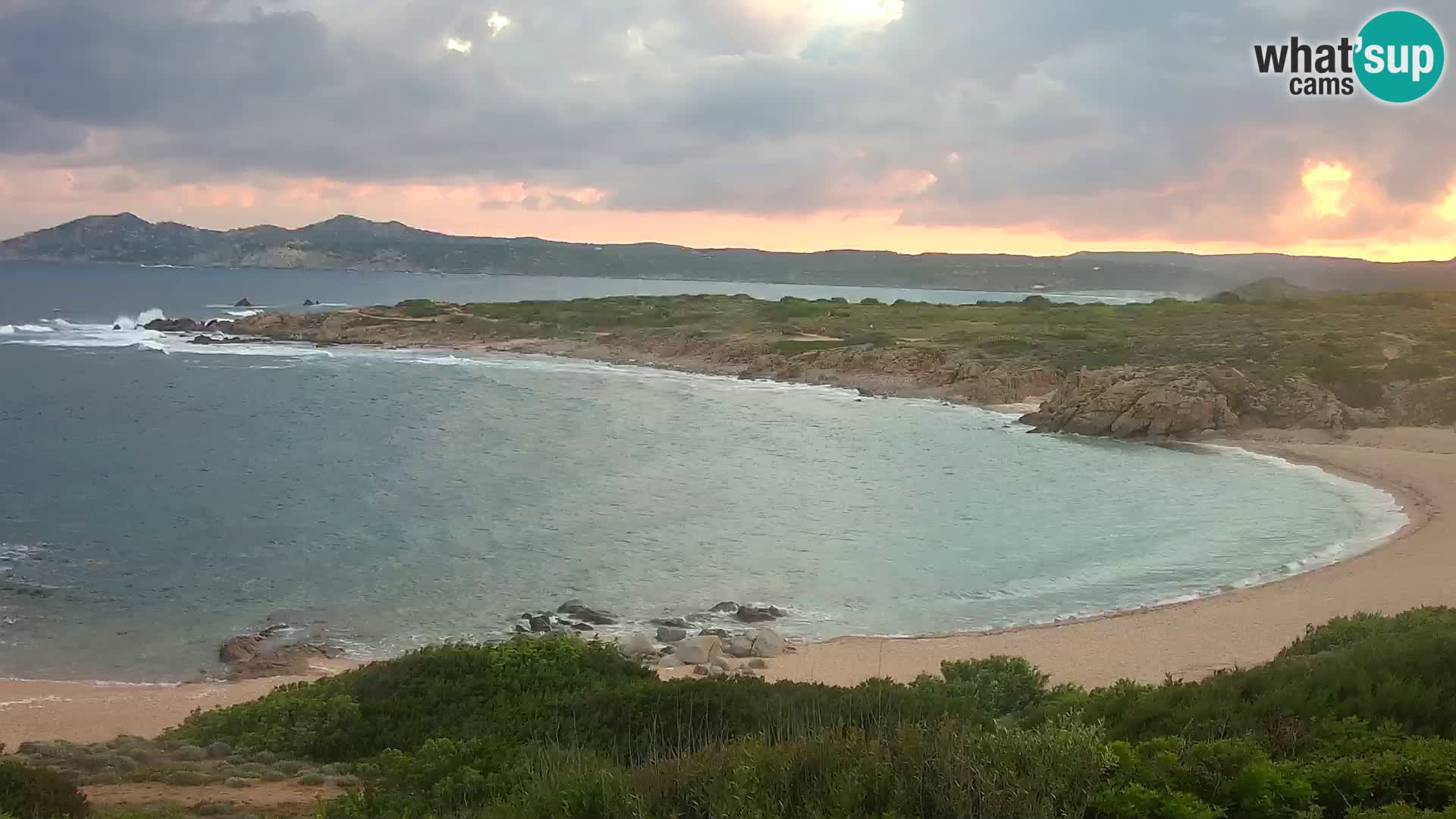 Live webcam Spiaggia di Cala Pischina – Aglientu – Sardegna