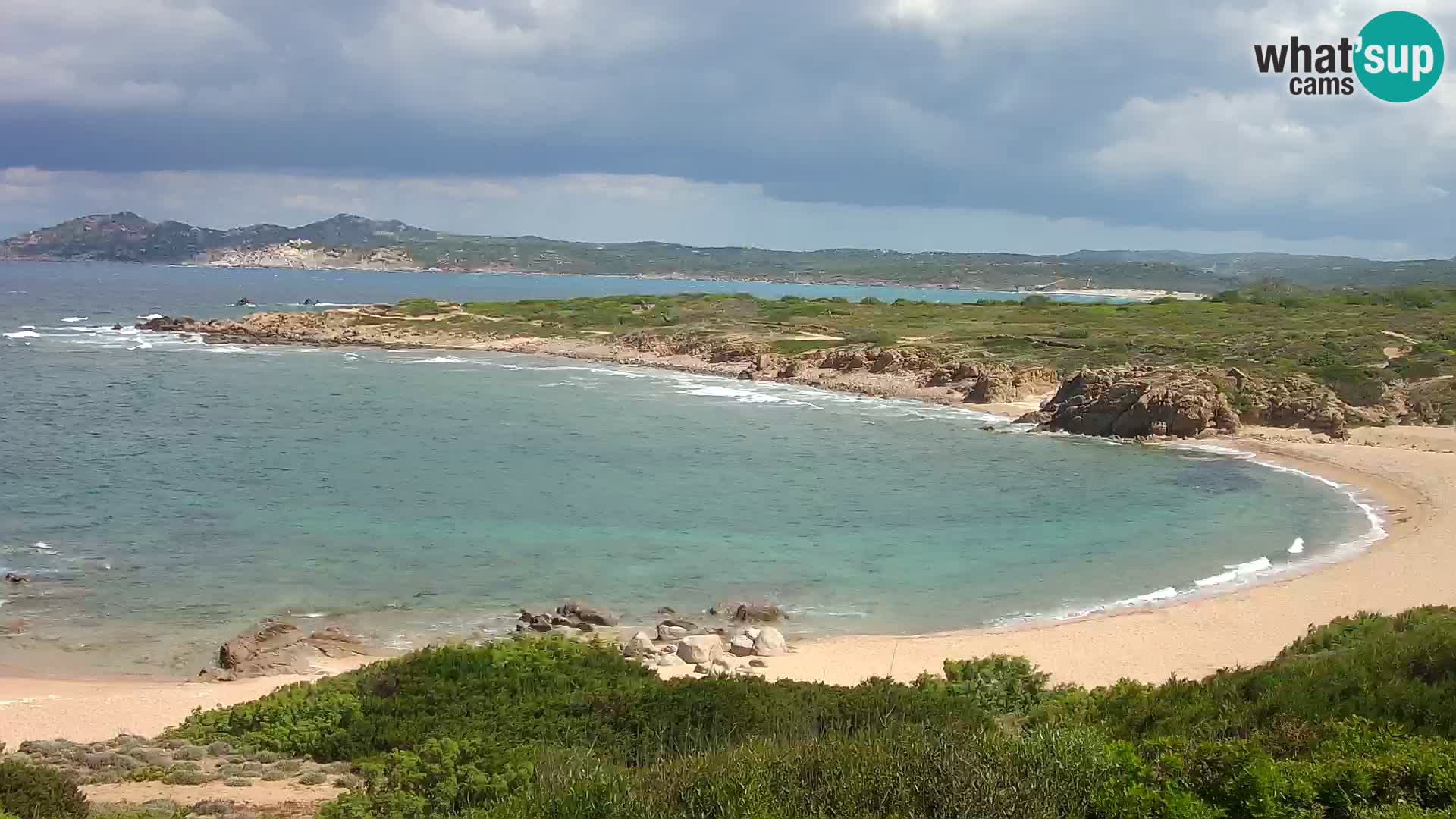 Live webcam Spiaggia di Cala Pischina – Aglientu – Sardegna
