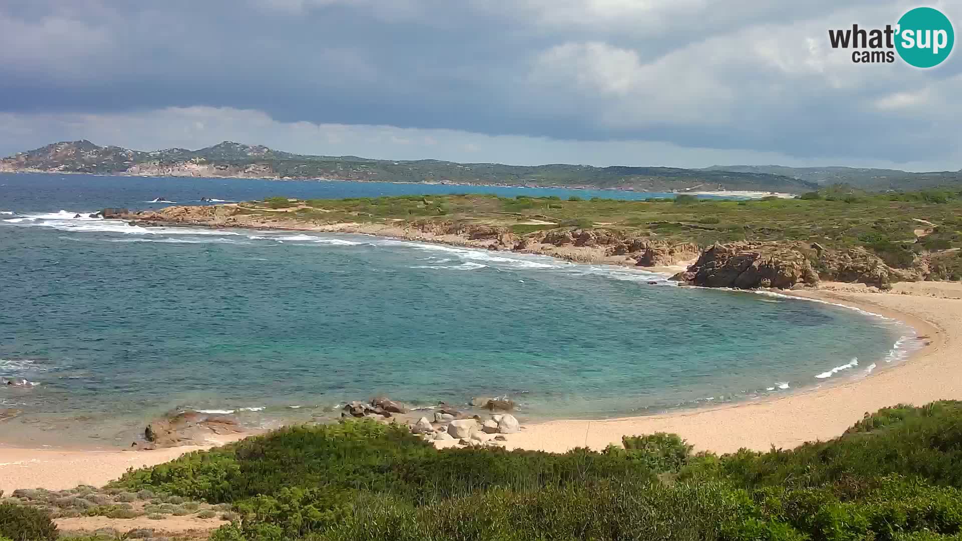 Live Webcam Strand Cala Pischina – Aglientu – Sardinien
