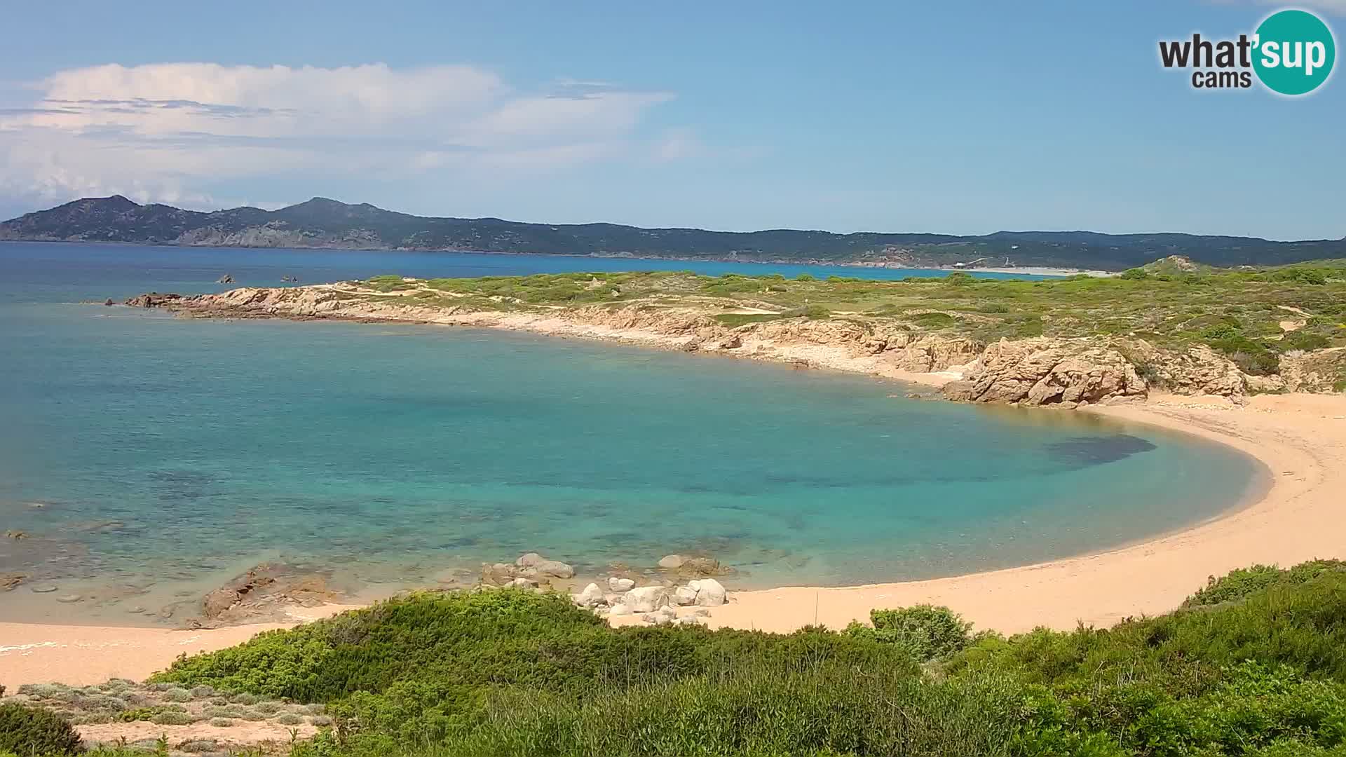 Live Webcam Strand Cala Pischina – Aglientu – Sardinien
