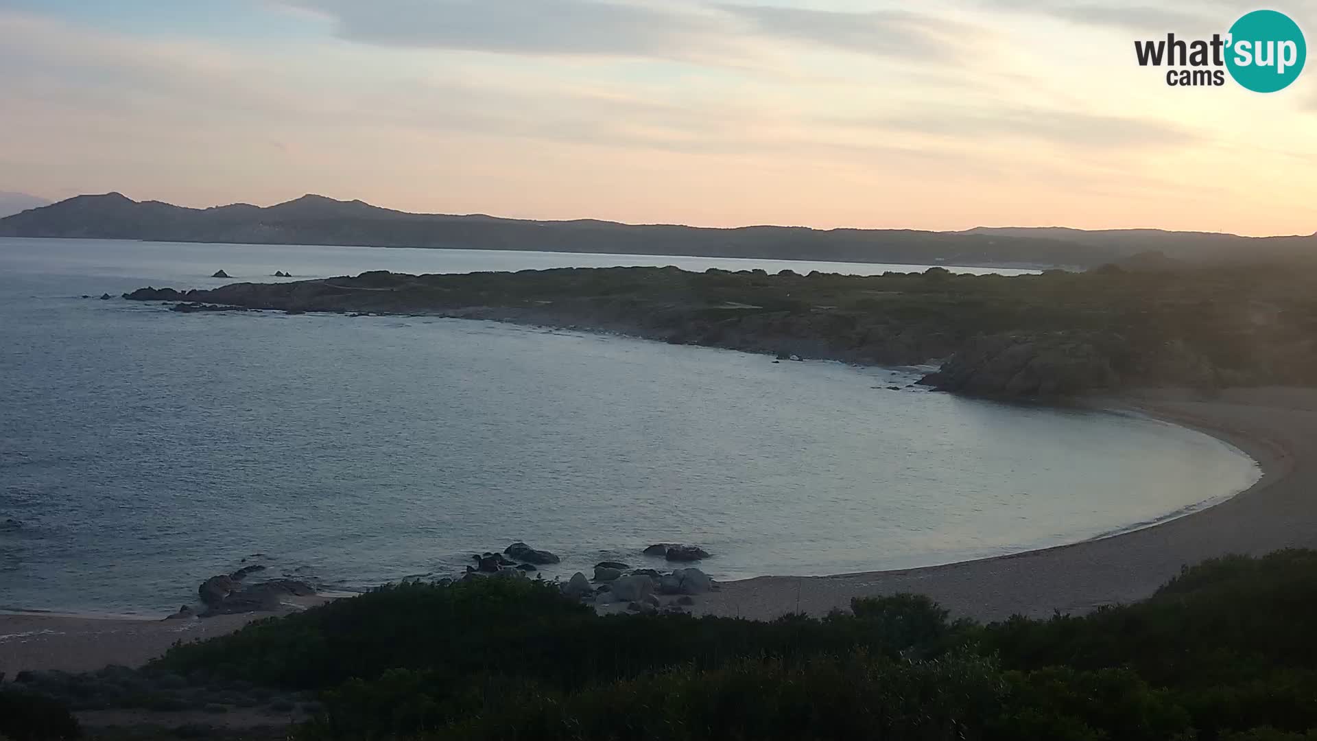 Live Webcam Strand Cala Pischina – Aglientu – Sardinien