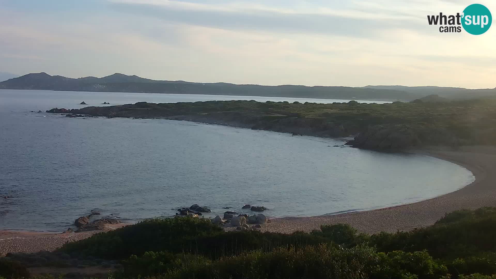 Live webcam Spiaggia di Cala Pischina – Aglientu – Sardegna